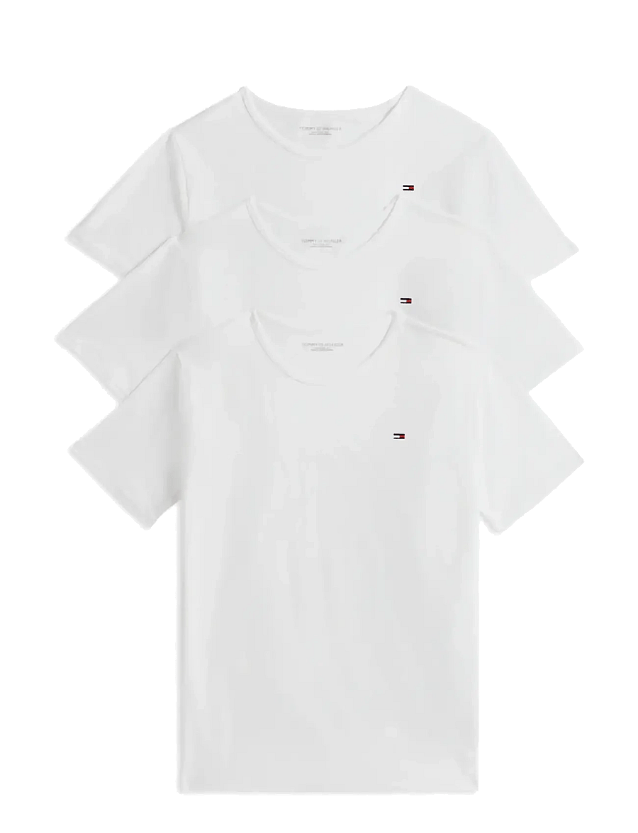 Tommy Hilfiger - 3P SS TEE - t-shirts im multipack - white white white - 1