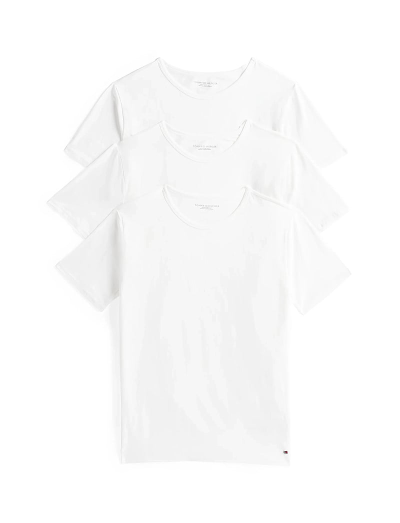 Tommy Hilfiger - 3P SS TEE - multipack t-shirts - white white white - 0