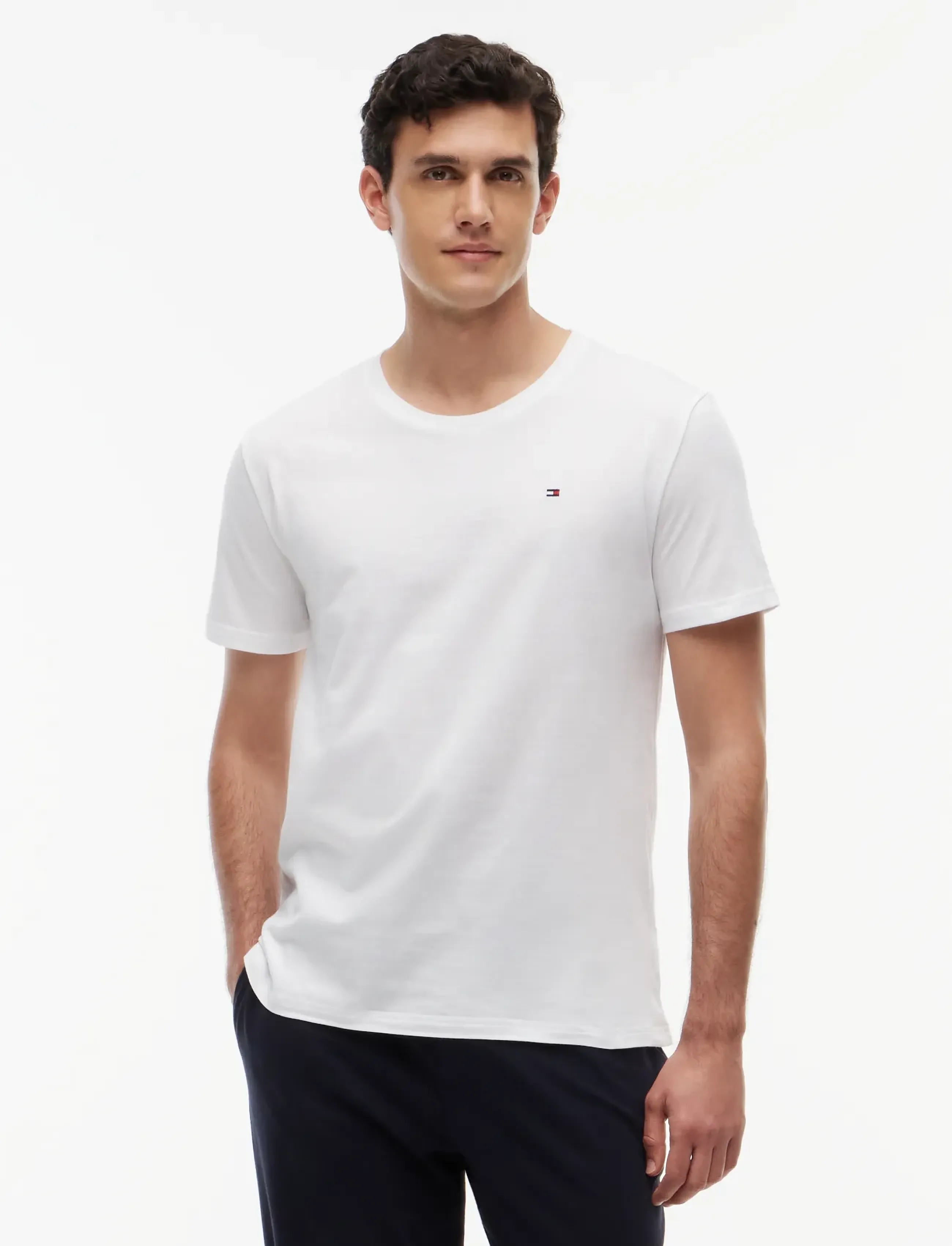 Tommy Hilfiger - 3P SS TEE - t-shirts im multipack - white white white - 3