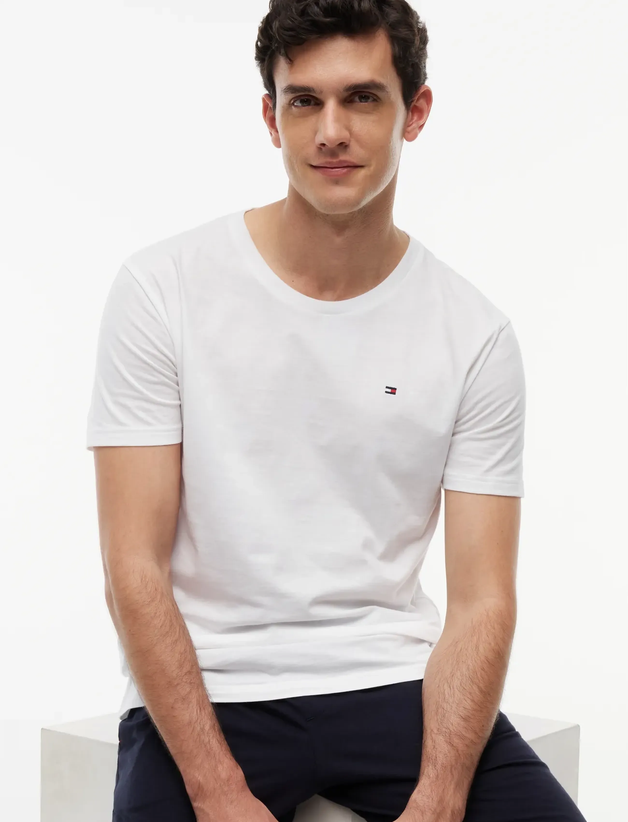 Tommy Hilfiger - 3P SS TEE - t-shirts im multipack - white white white - 4