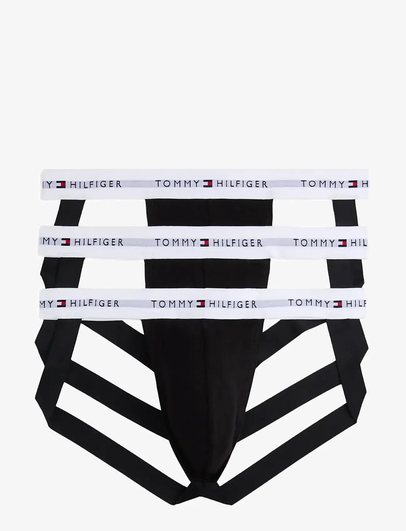 Tommy Hilfiger - 3P JOCKSTRAP WB - aluspükste mitmikpakk - white/white/white - 1