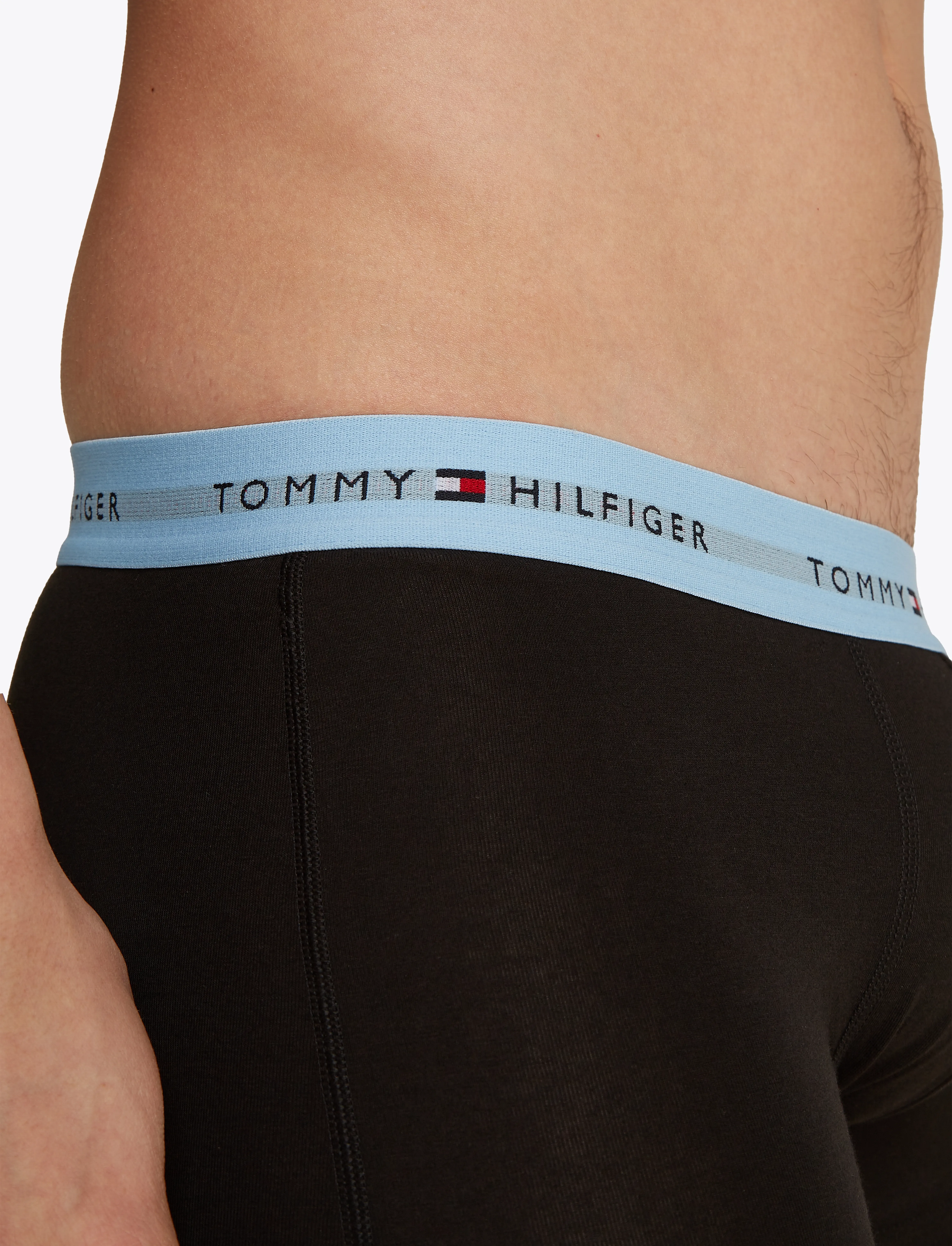 Tommy Hilfiger - 7P TRUNK WB - ir bl/wht/grn/fr red/vl b/d/ut olv - 3
