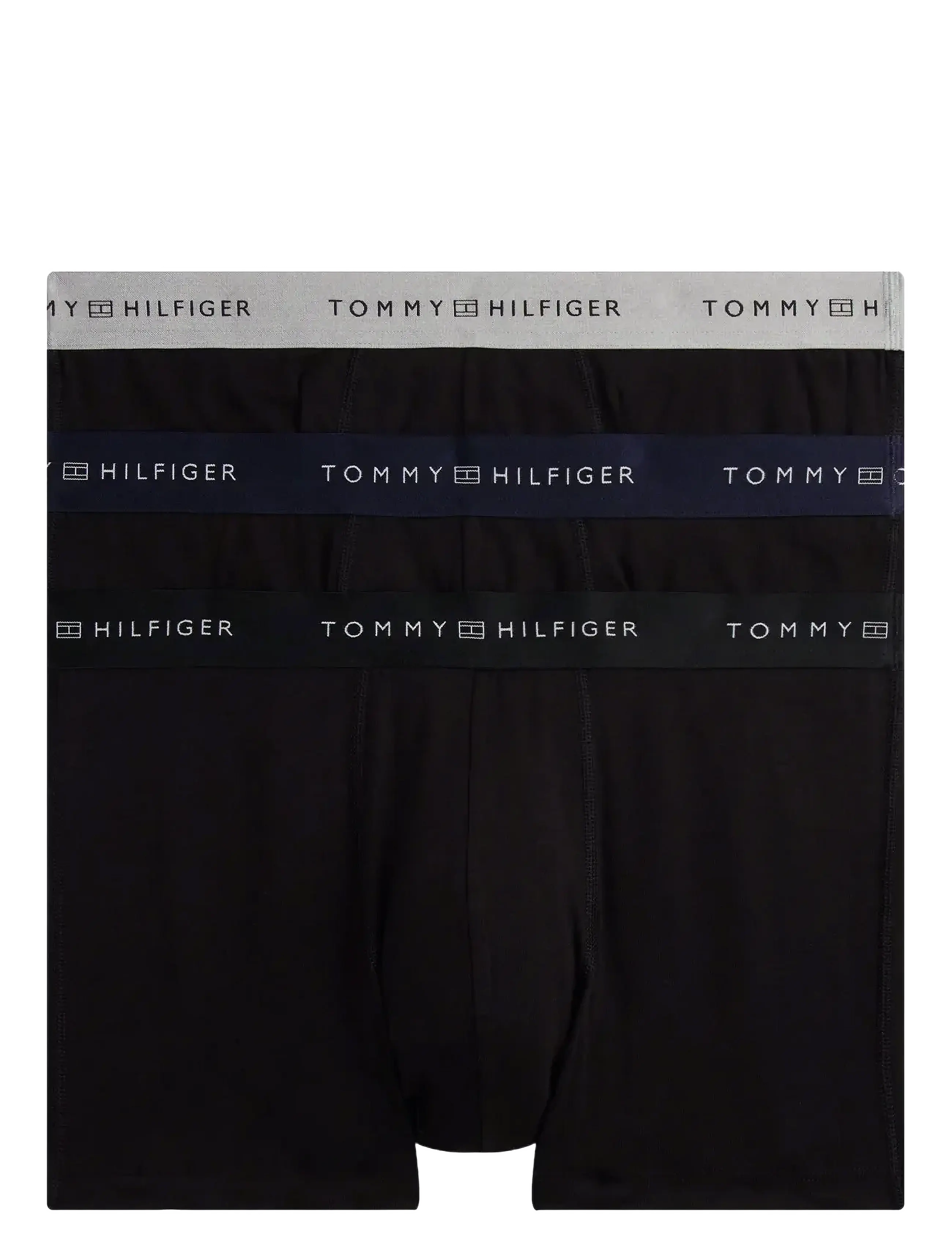 Tommy Hilfiger 3P TRUNK METALLIC WB - Deals - BLK/DES SKY/SILVER / black