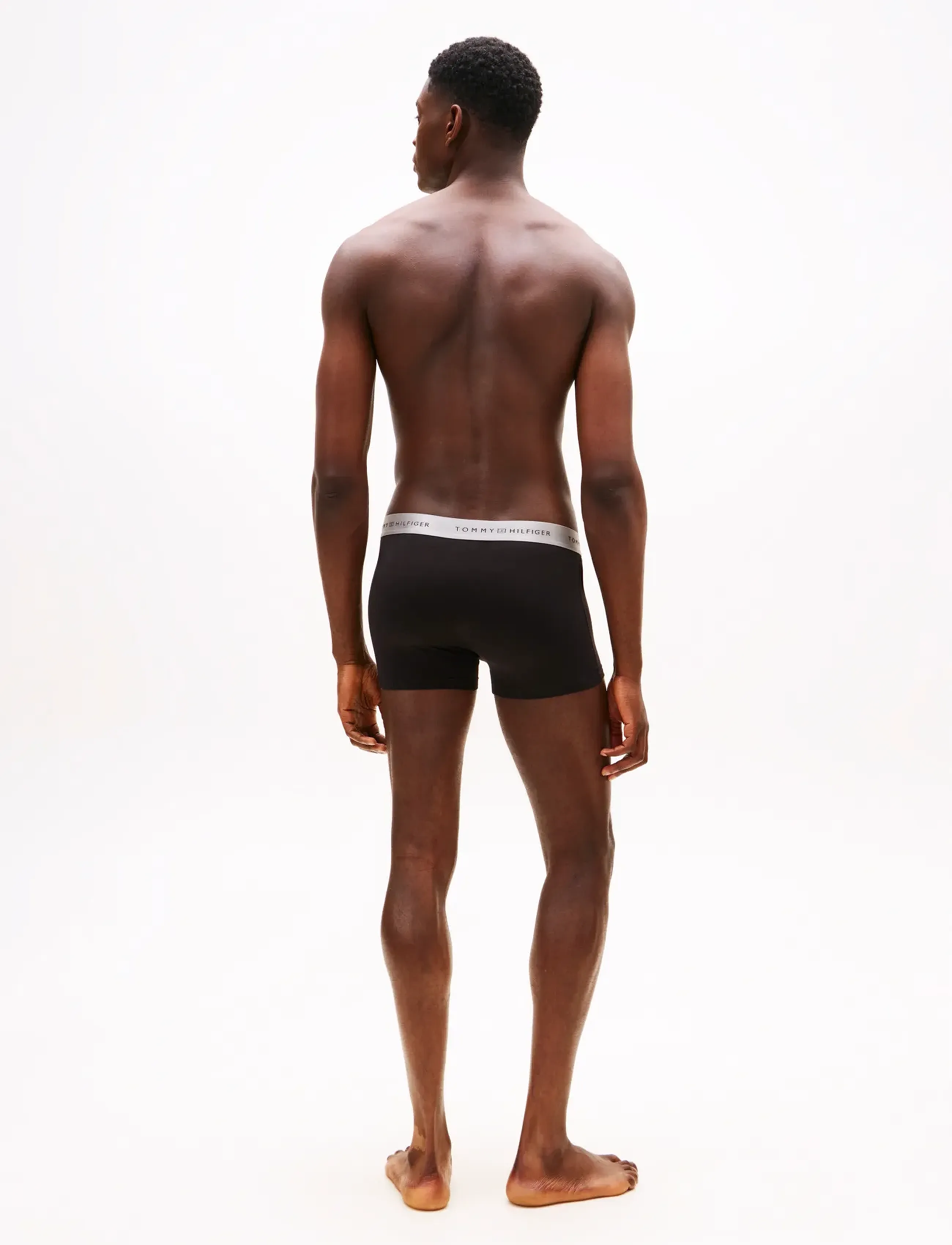 Tommy Hilfiger - 3P TRUNK METALLIC WB - boxer briefs - blk/des sky/silver - 4