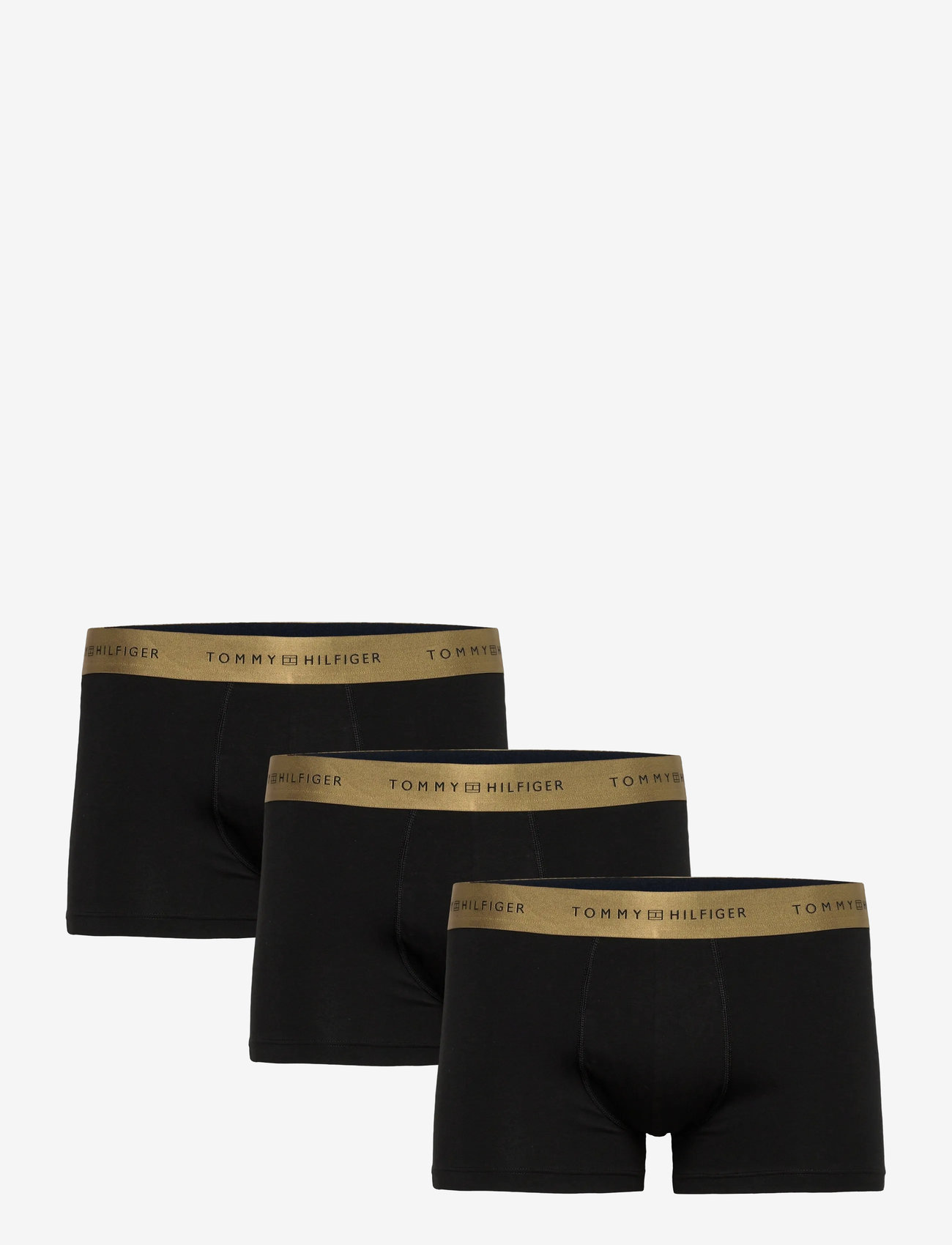 Tommy Hilfiger - 3P TRUNK METALLIC WB - multipack underbukser - gold/gold/gold - 1