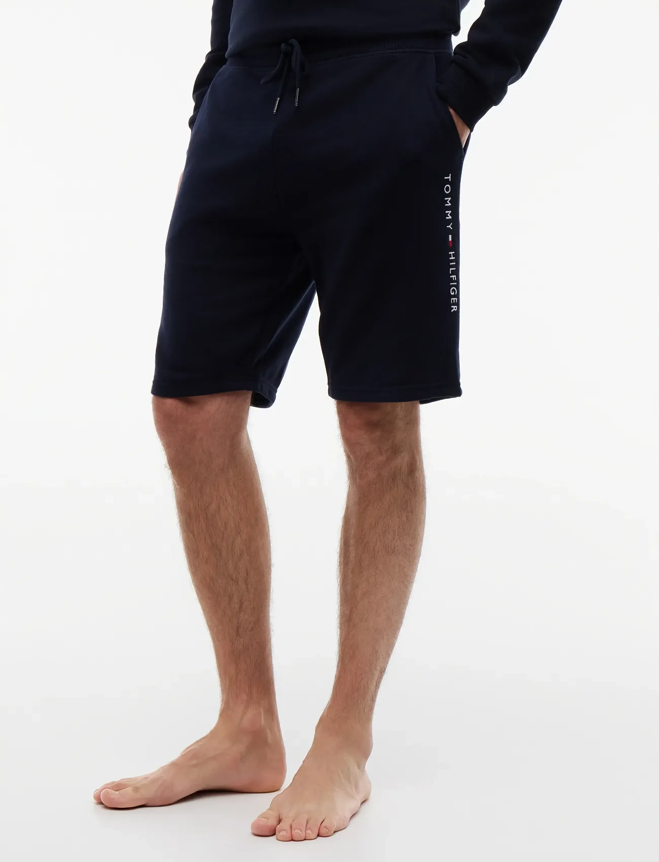 Tommy Hilfiger TRACK SHORT - Urlaubsfavoriten - DESERT SKY / navy