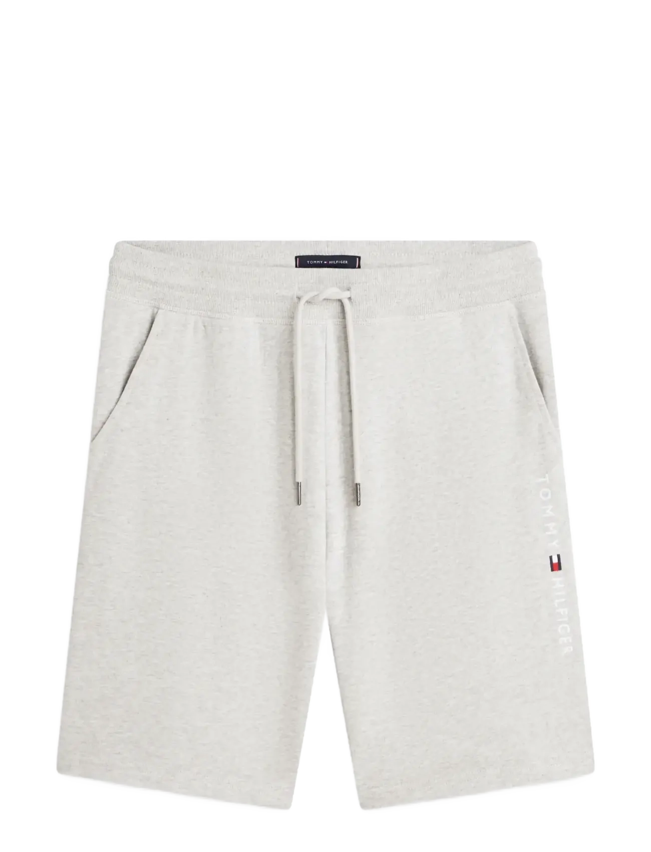 Tommy Hilfiger TRACK SHORT - Clothing - ICE GREY HEATHER / grey