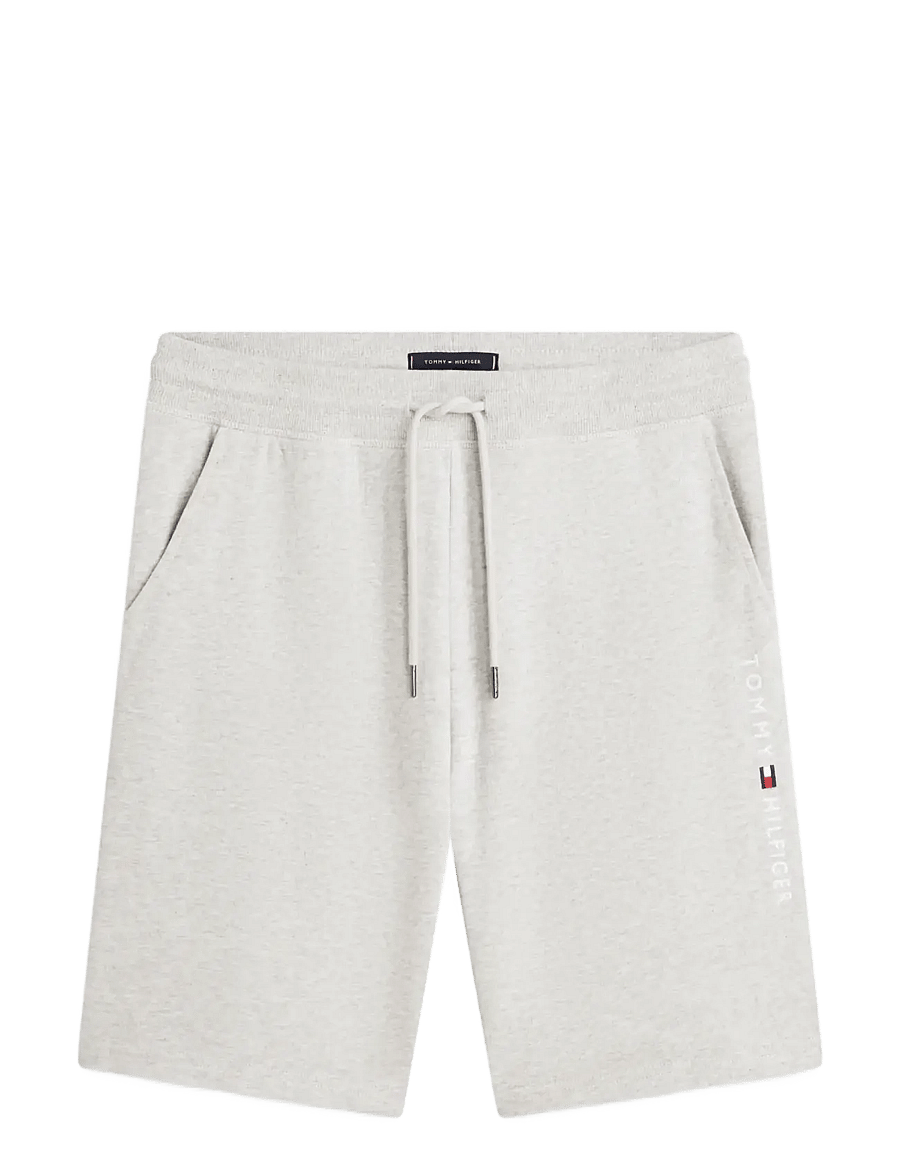Tommy Hilfiger - TRACK SHORT - sweatshorts - ice grey heather - 1