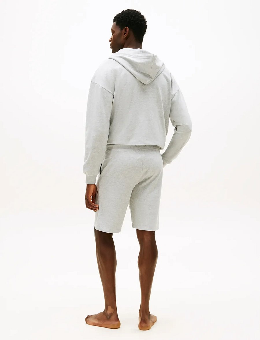 Tommy Hilfiger - TRACK SHORT - sweatshorts - ice grey heather - 2