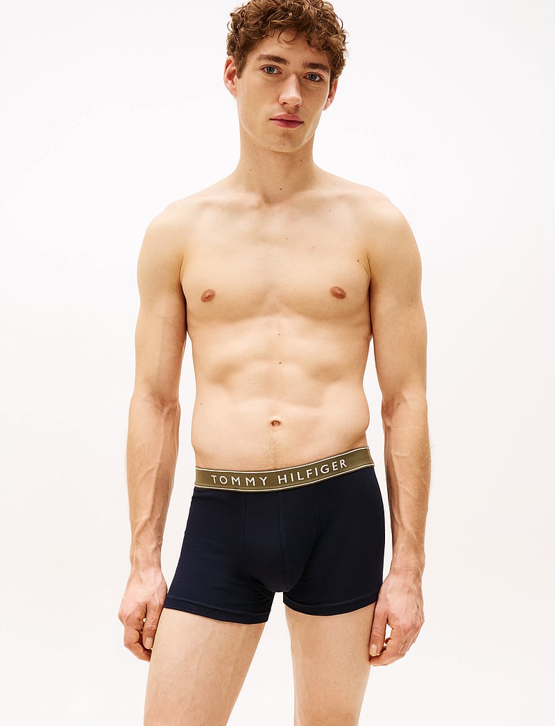 Tommy Hilfiger - 3P TRUNK WB - aluspükste mitmikpakk - unt olv/nvue grn/grvty grn - 2