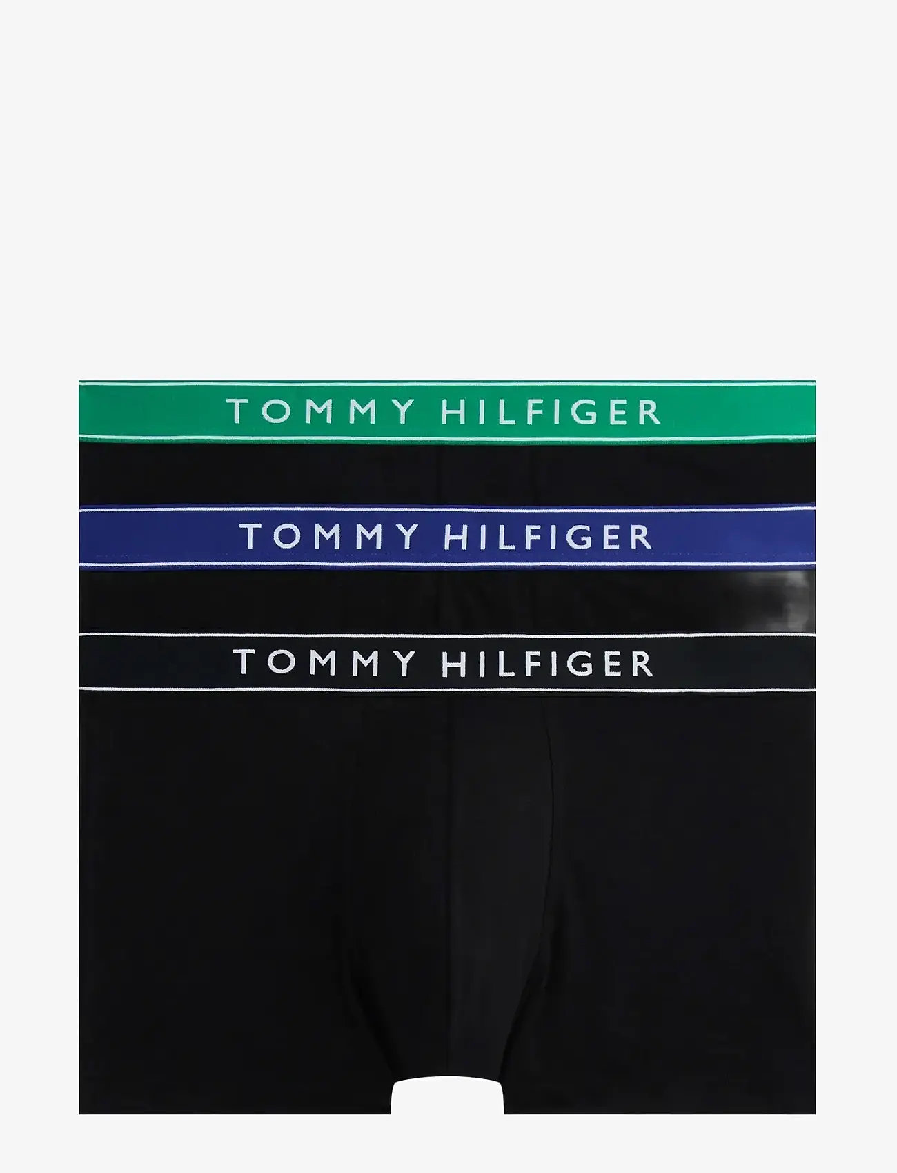 Tommy Hilfiger - 3P TRUNK WB - unterhosen im multipack - wdge blu/olym grn/blk - 1