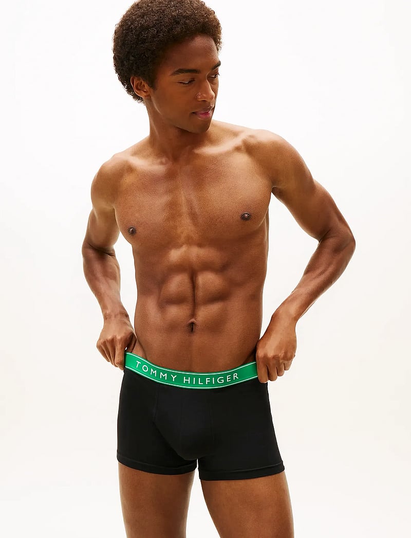 Tommy Hilfiger - 3P TRUNK WB - unterhosen im multipack - wdge blu/olym grn/blk - 5