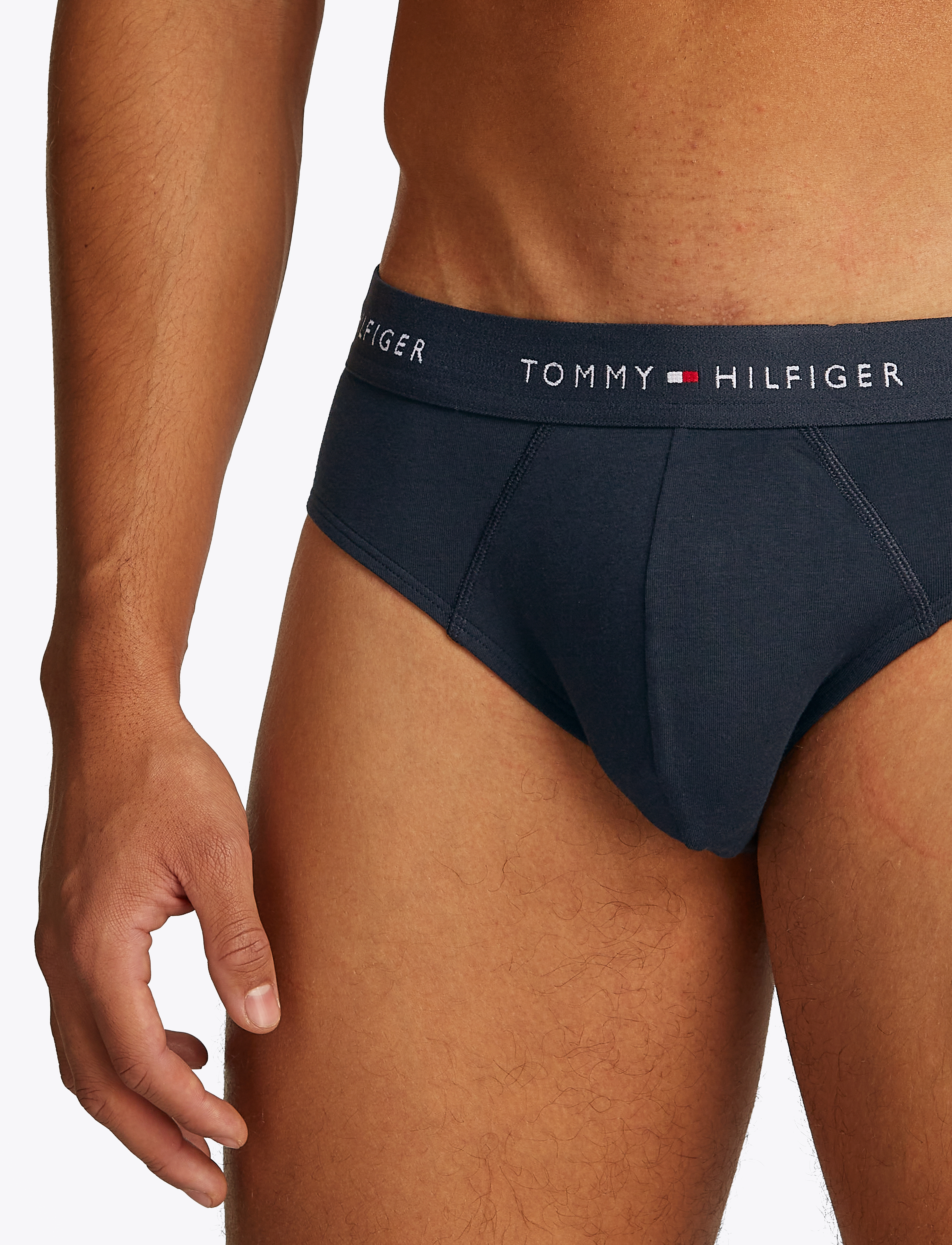 Tommy Hilfiger - 3P BRIEF WB - multipack underbukser - des sky primary red white - 3