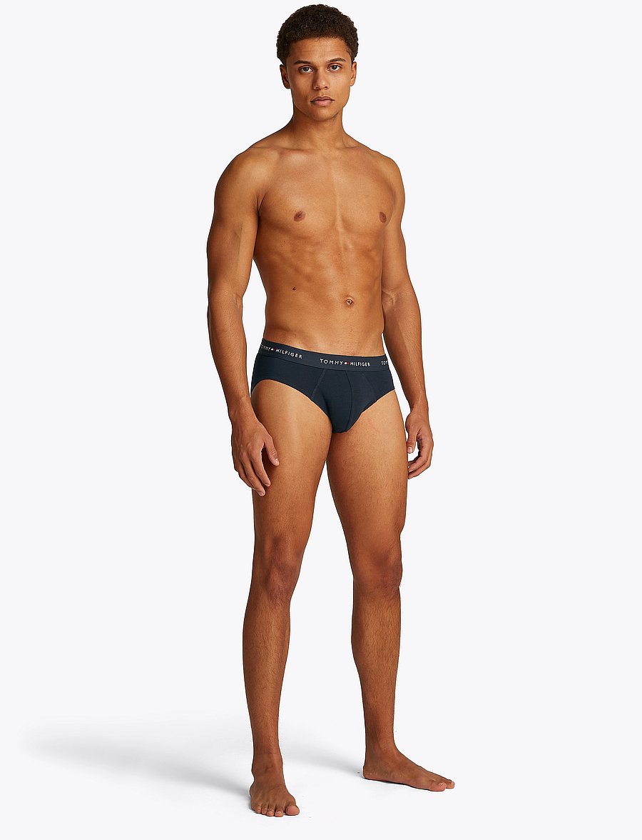 Tommy Hilfiger - 3P BRIEF WB - multipack underbukser - des sky primary red white - 4
