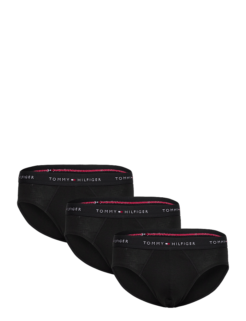 Tommy Hilfiger - 3P BRIEF WB - unterhosen im multipack - blk blk blk - 1