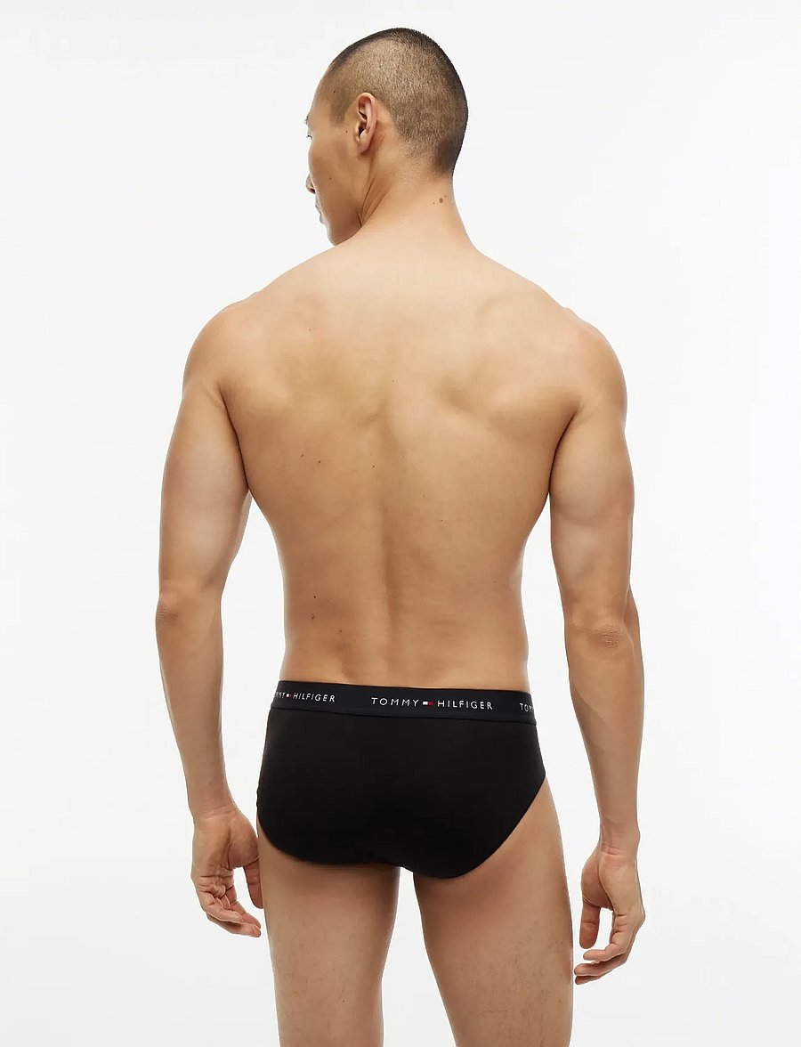 Tommy Hilfiger - 3P BRIEF WB - unterhosen im multipack - blk blk blk - 3