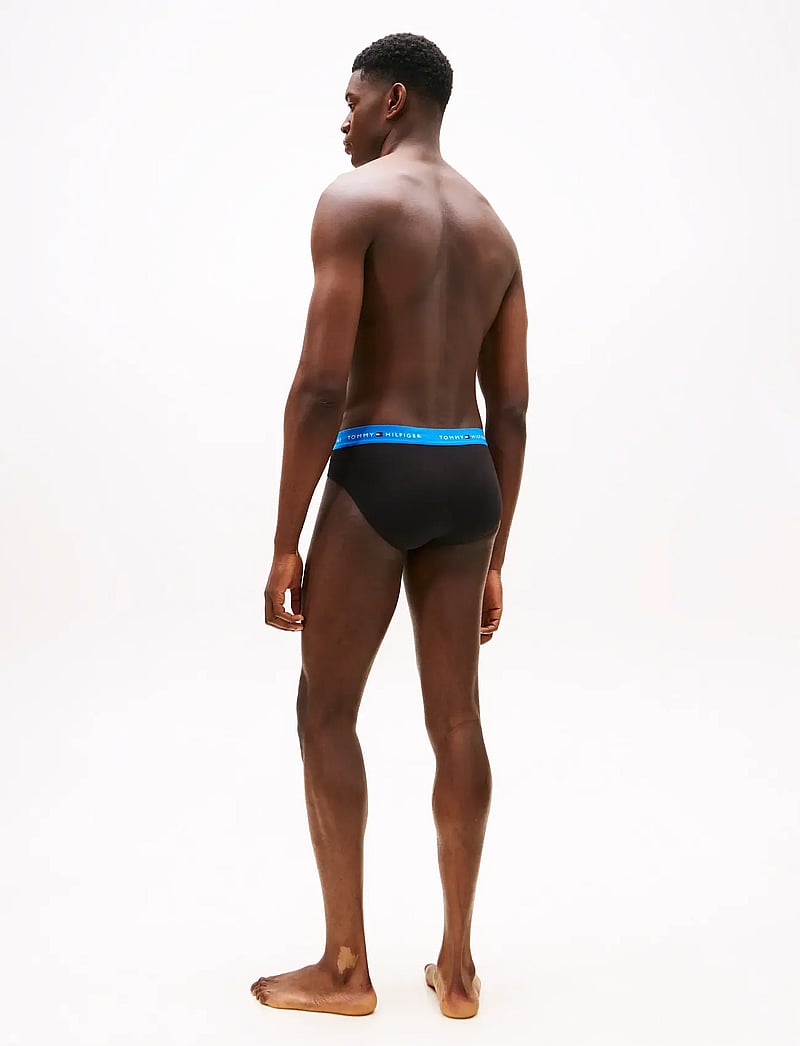 Tommy Hilfiger - 3P BRIEF WB - multipack underbukser - dp brg/blu com/des sky - 4