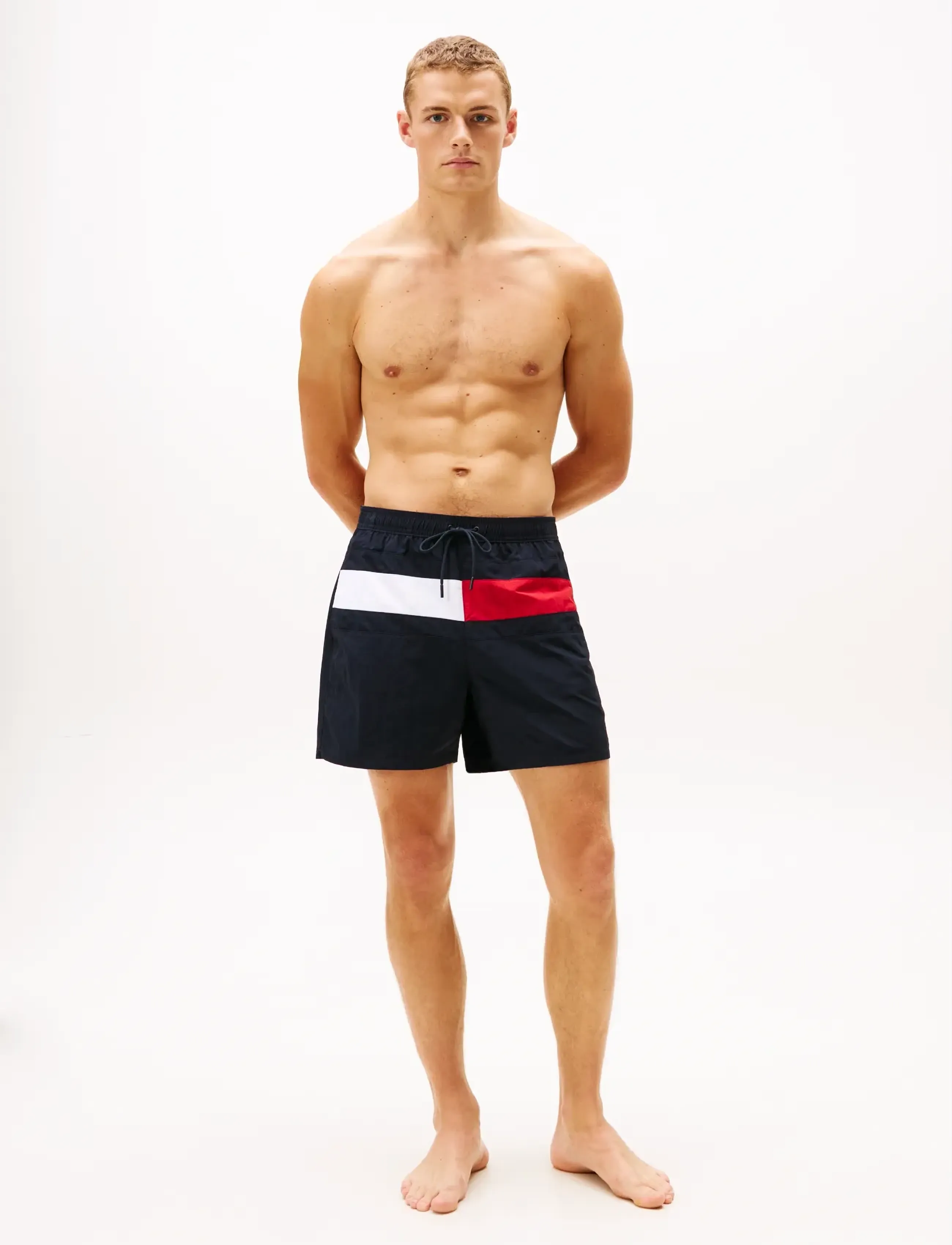 Tommy Hilfiger - MEDIUM DRAWSTRING - badebukser - desert sky - 3