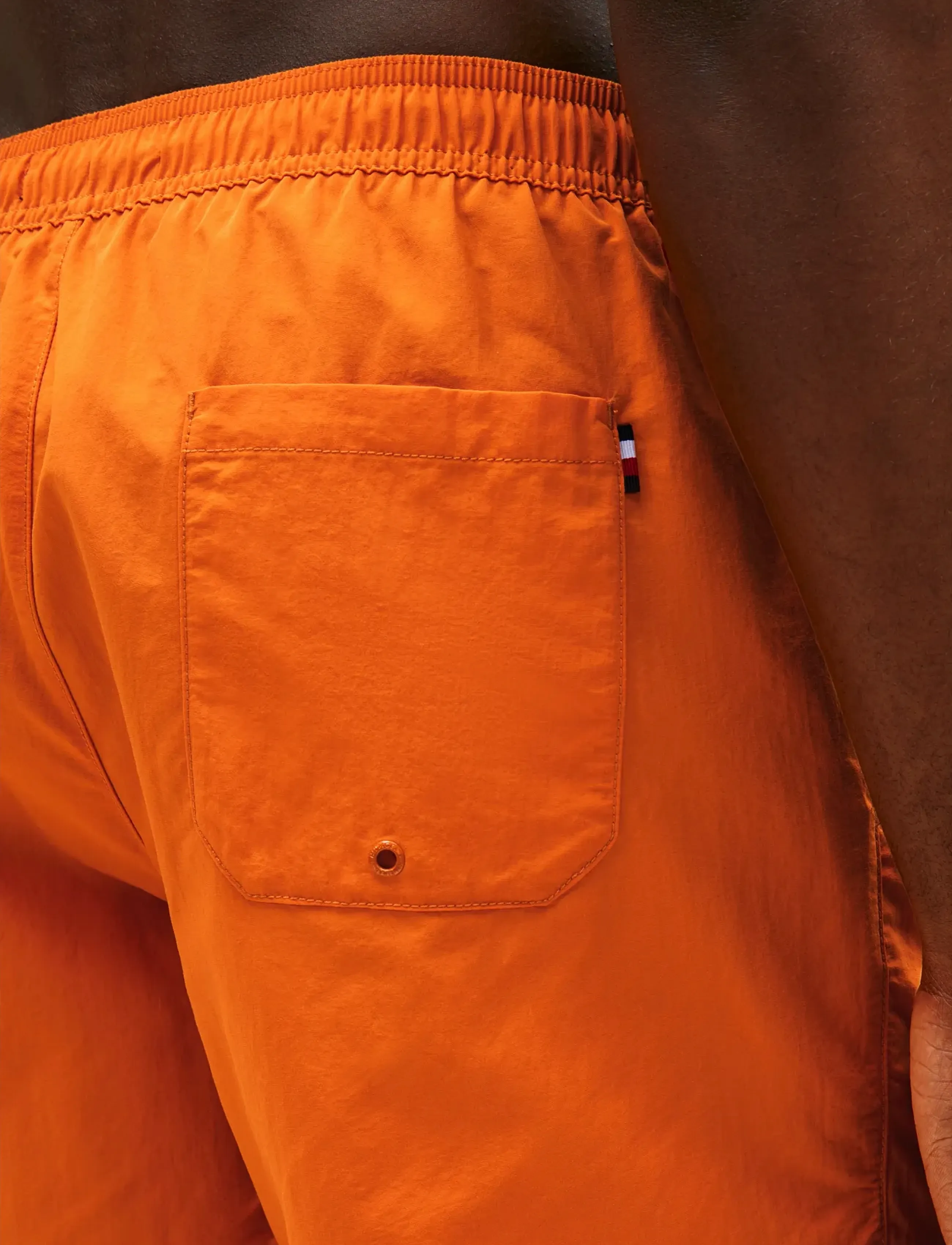 Tommy Hilfiger - MEDIUM DRAWSTRING - badebukser - bonfire orange - 4