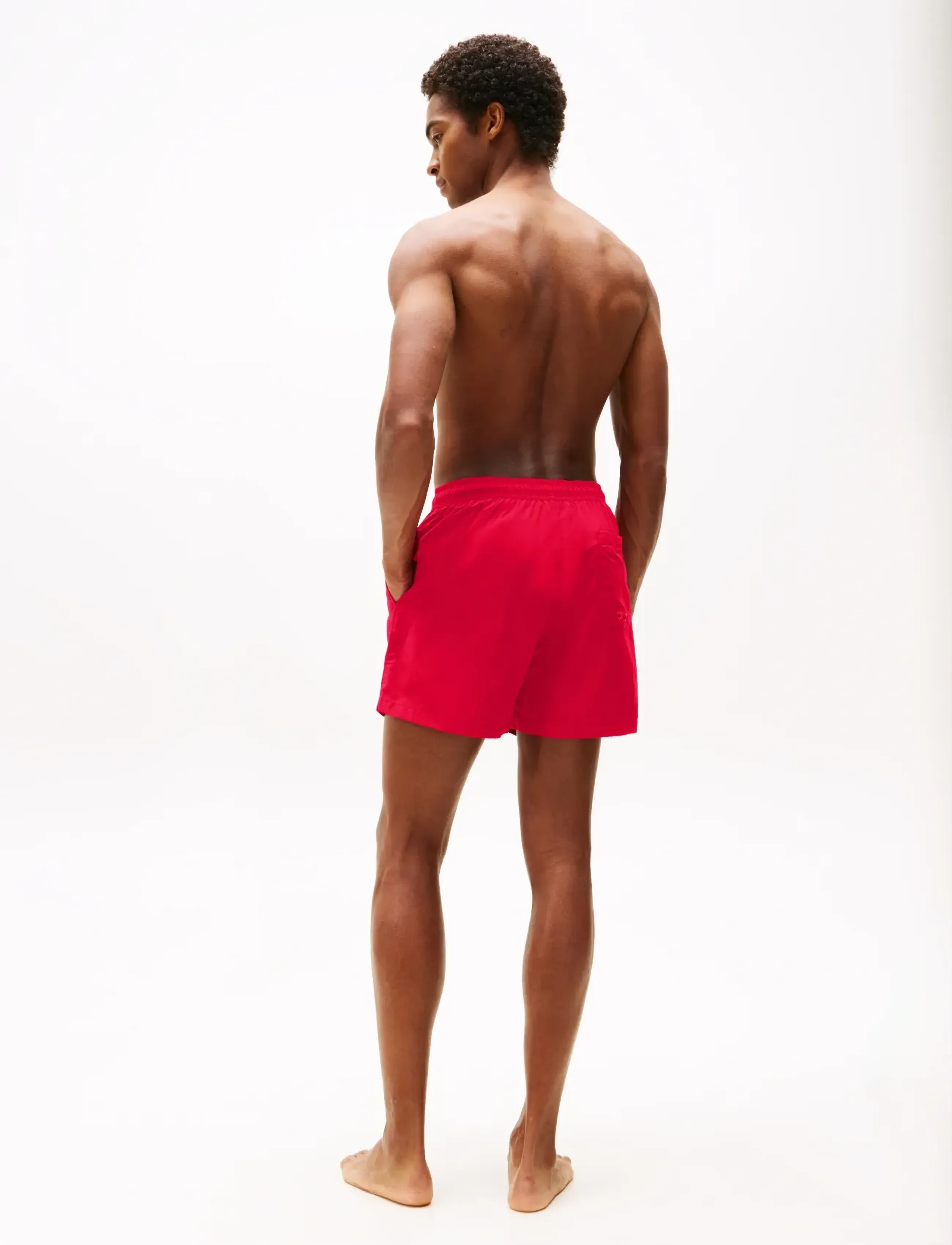 Tommy Hilfiger - MEDIUM DRAWSTRING - badebukser - medium red - 3