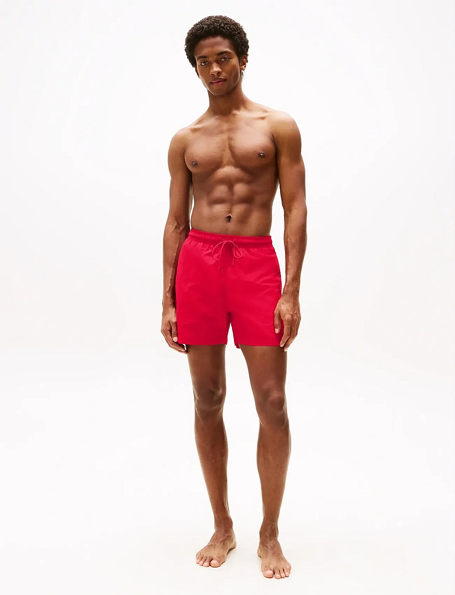 Tommy Hilfiger - MEDIUM DRAWSTRING - badehose - medium red - 4