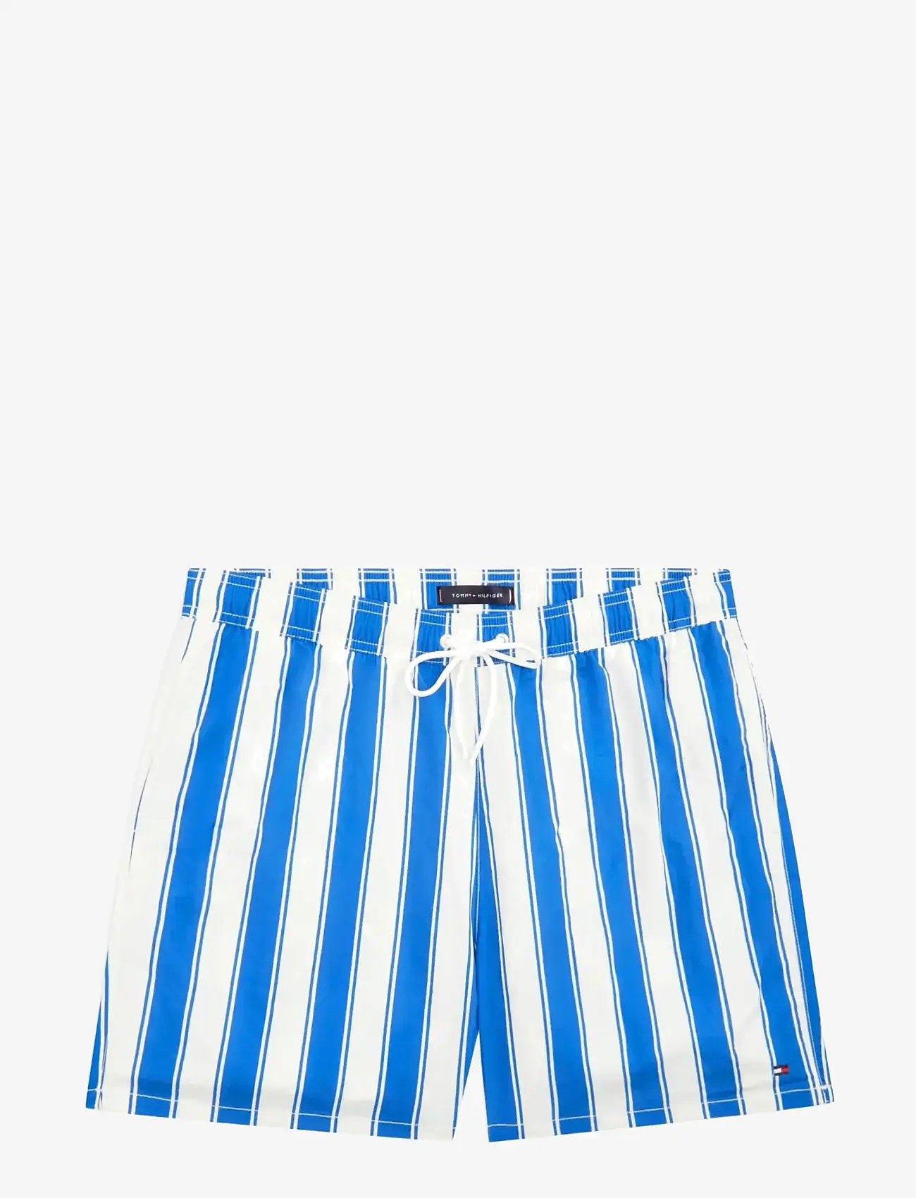 Tommy Hilfiger - MEDIUM DRAWSTRING PRINT - badebukser - summer stripe blue orbit - 1