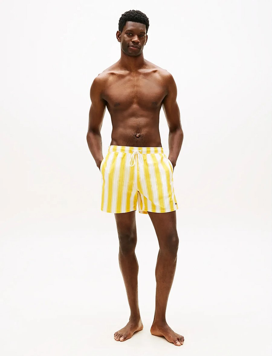 Tommy Hilfiger - MEDIUM DRAWSTRING PRINT - badehose - summer stripe sunshower - 3