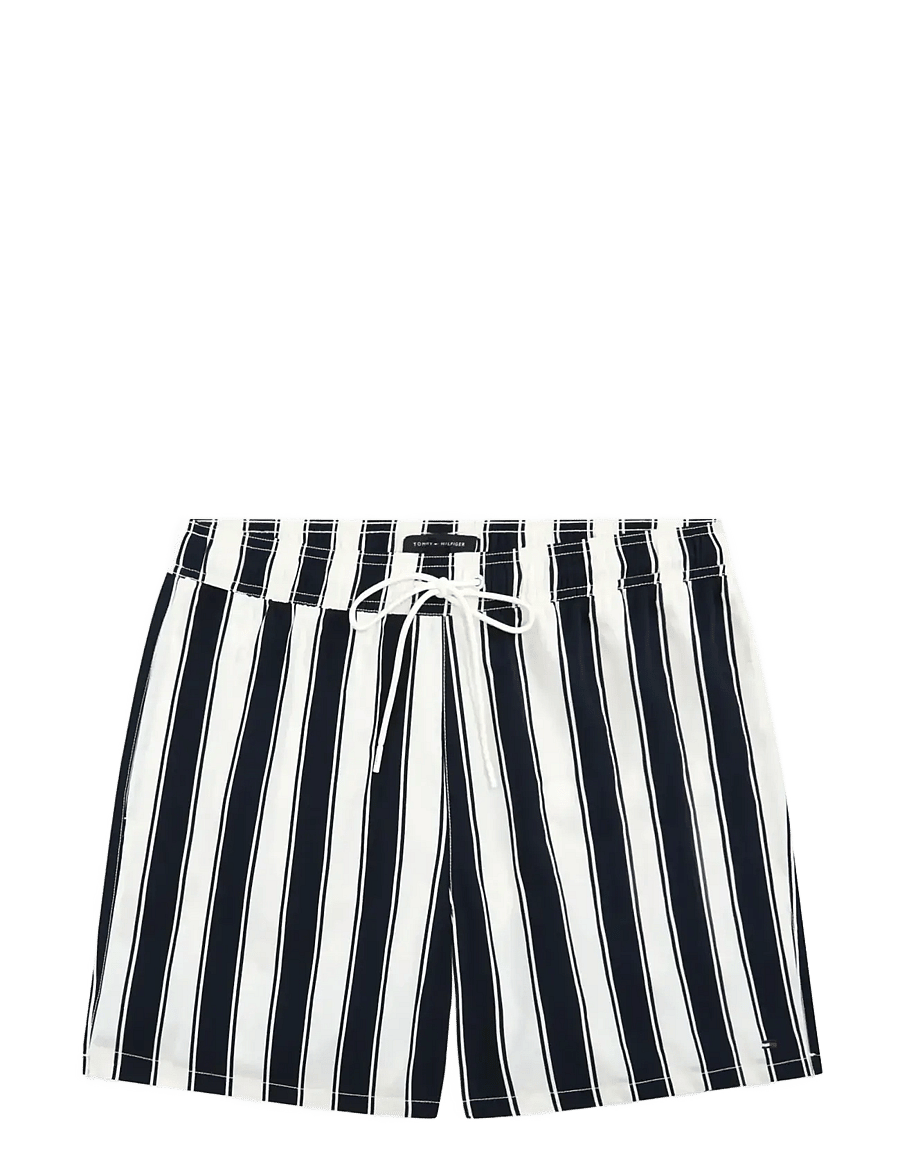 Tommy Hilfiger - MEDIUM DRAWSTRING PRINT - badehose - summer stripe desert sky - 1