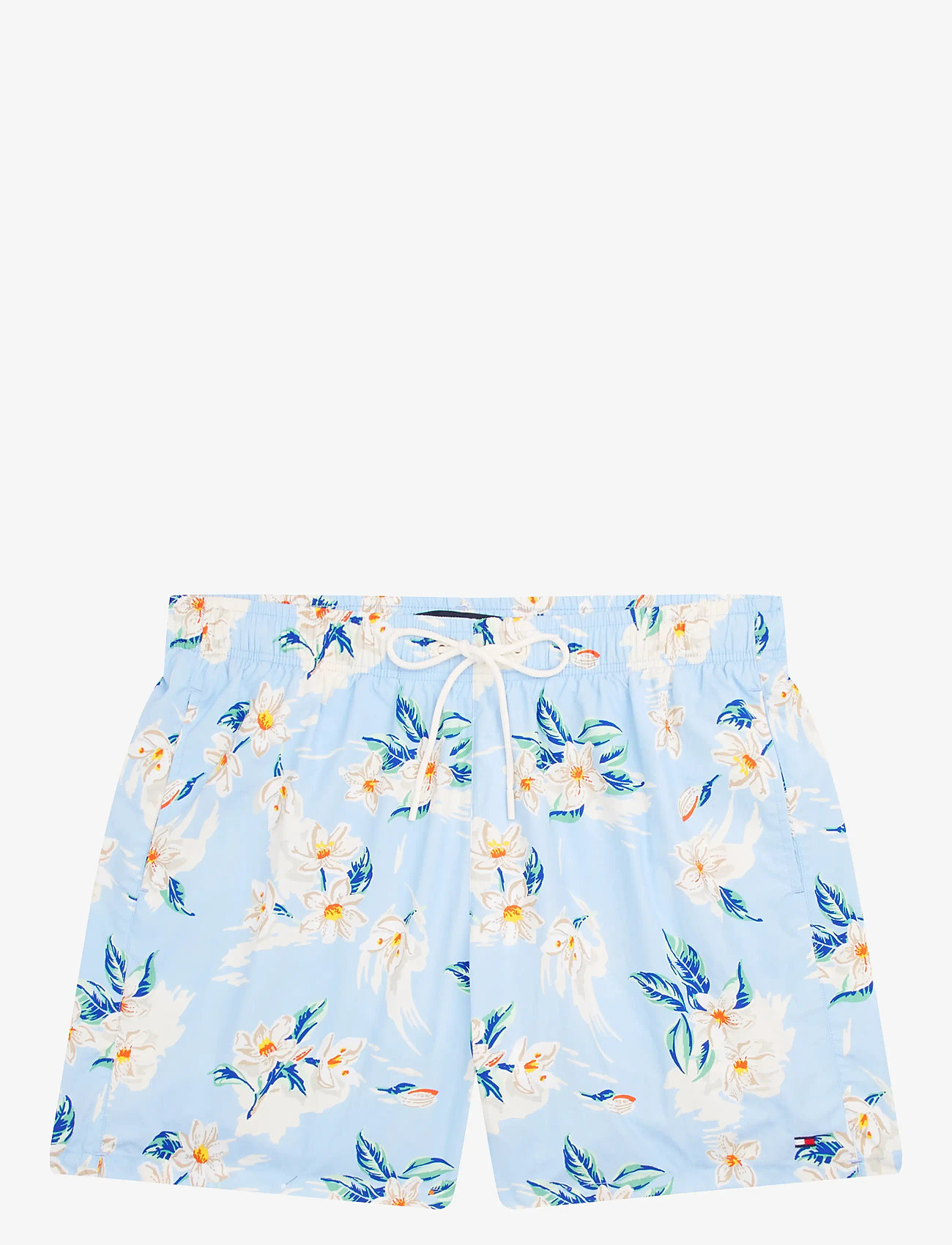 Tommy Hilfiger - MEDIUM DRAWSTRING PRINT - badehose - tropical floral sweet blue - 1