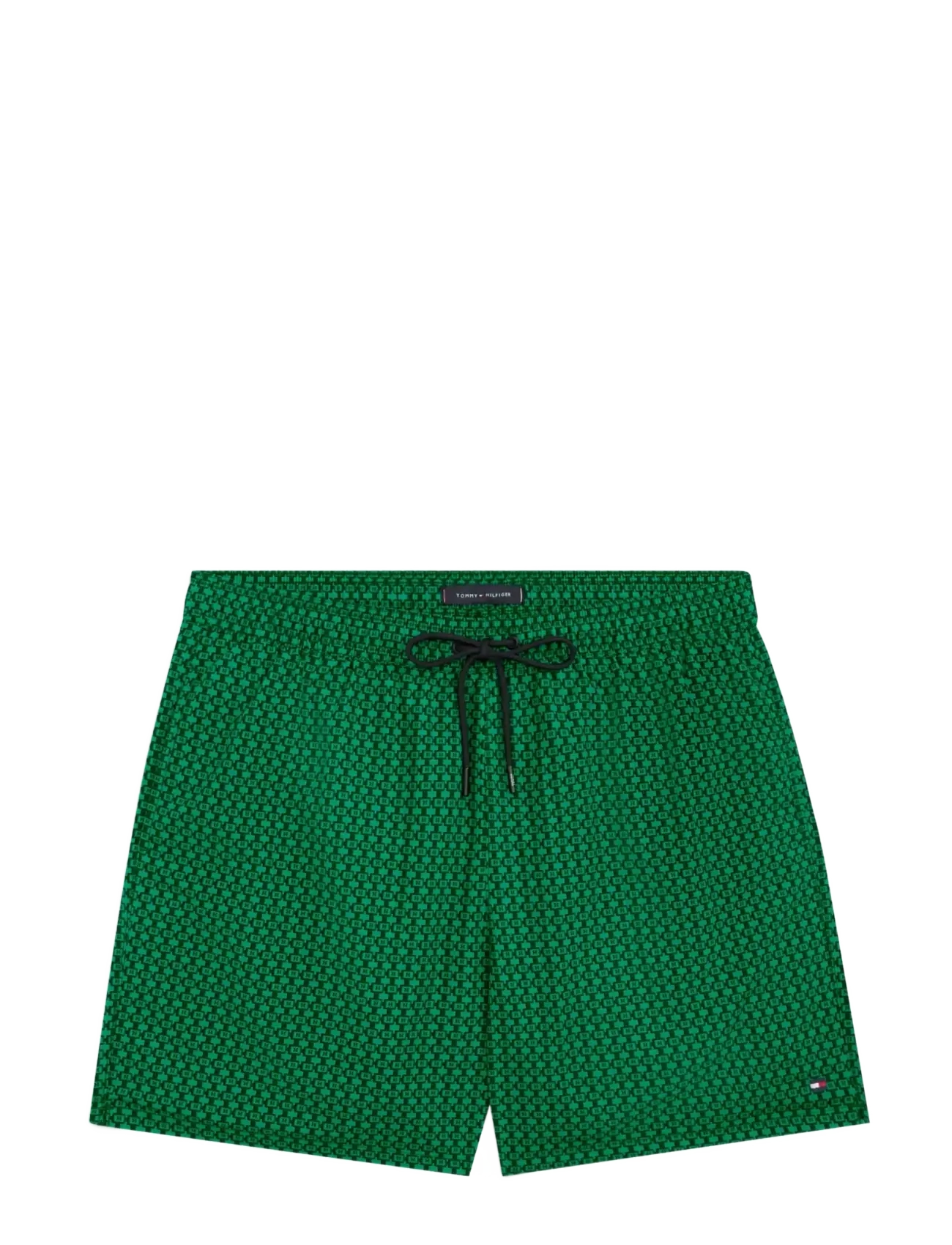 Tommy Hilfiger - MEDIUM DRAWSTRING PRINT - badehose - mini h geo emerald - 1