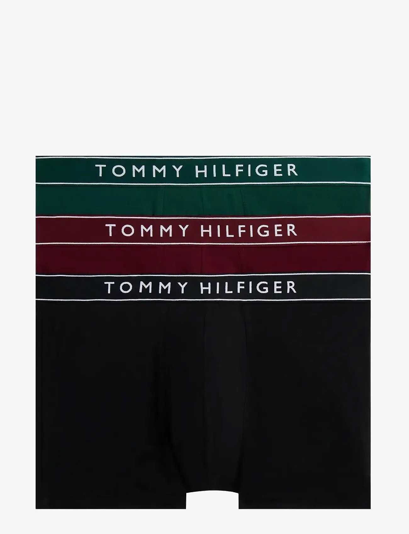 Tommy Hilfiger - 3P TRUNK DTM - multipack underbukser - orn grn/dp rge/blk - 1
