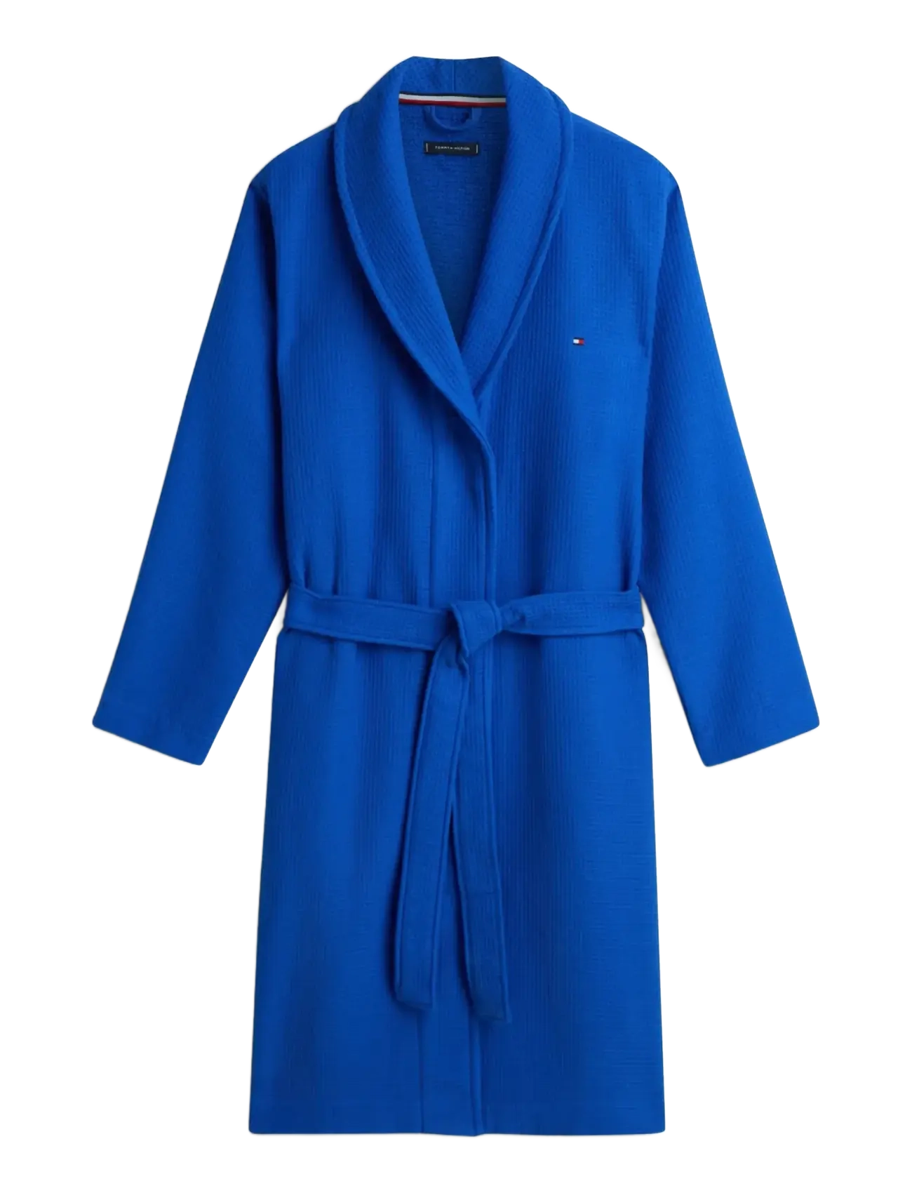 WAFFLE BATHROBE - REGAL BLUE