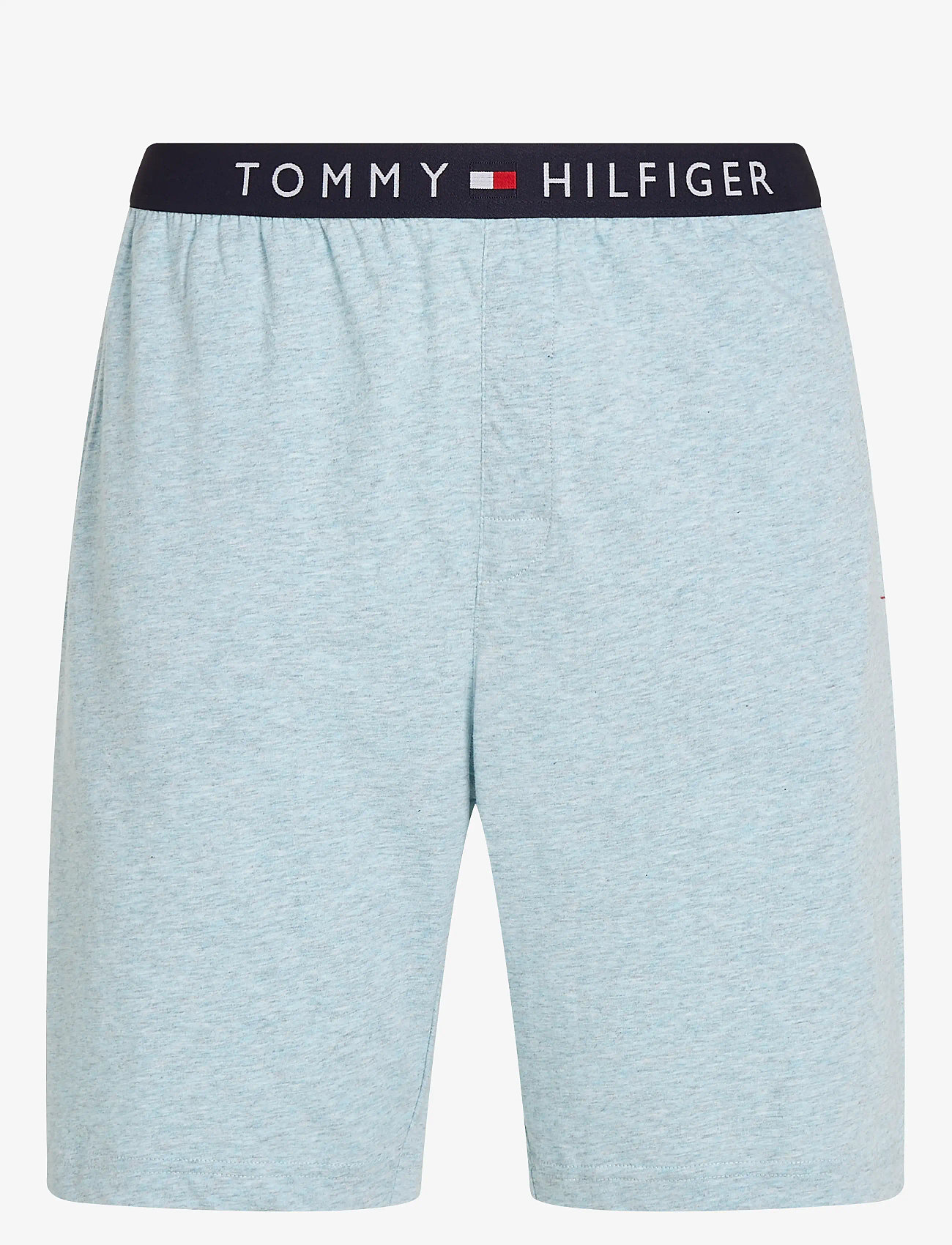 Tommy Hilfiger - JERSEY SHORT - minty essence heather - 1