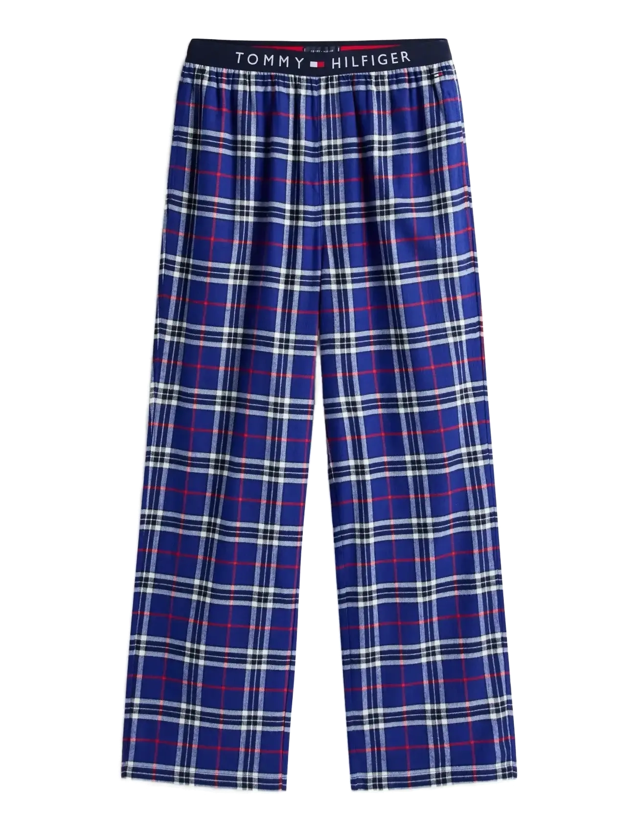 TOMMY HILFIGER Flannel Pj Hose Waistband Blau - XL - Herren