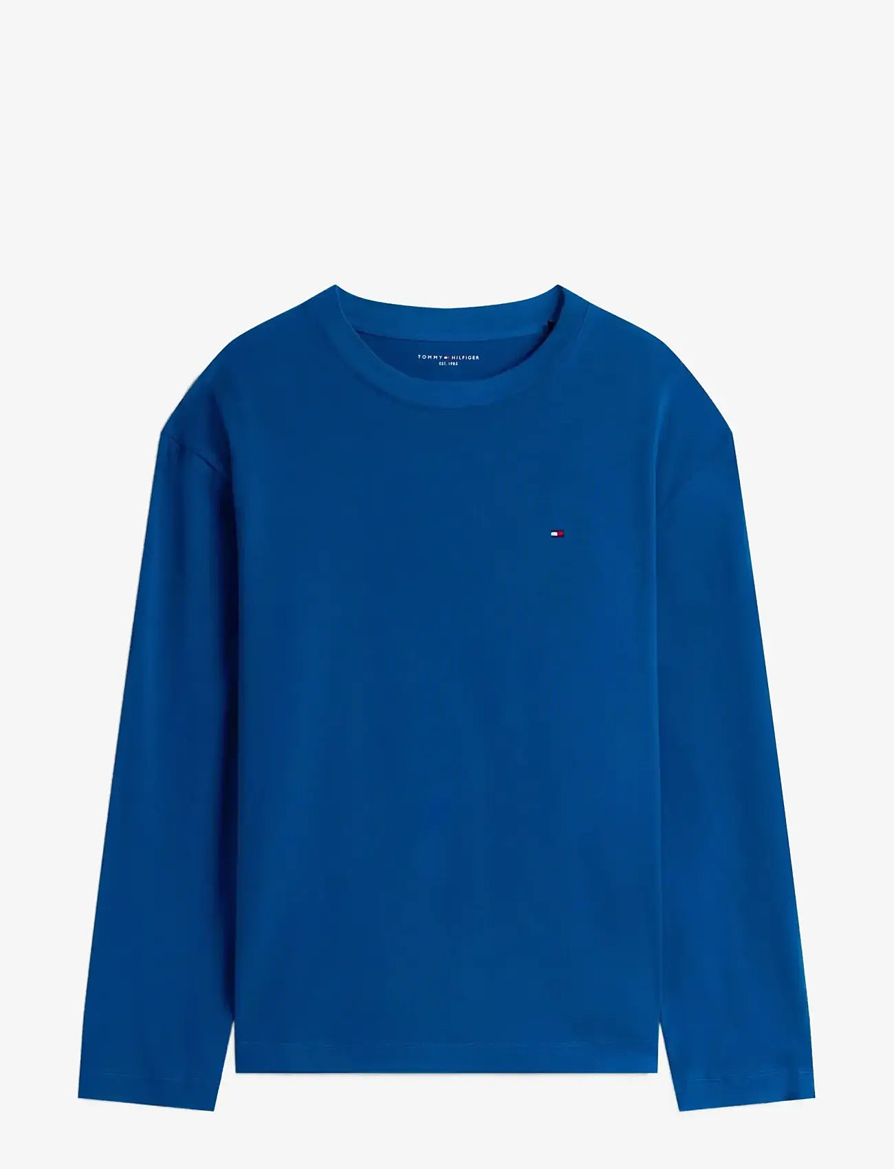 Tommy Hilfiger - LS JERSEY PJ SET PRINT - pyjamasset - deep indigo blue dense stripe - 1