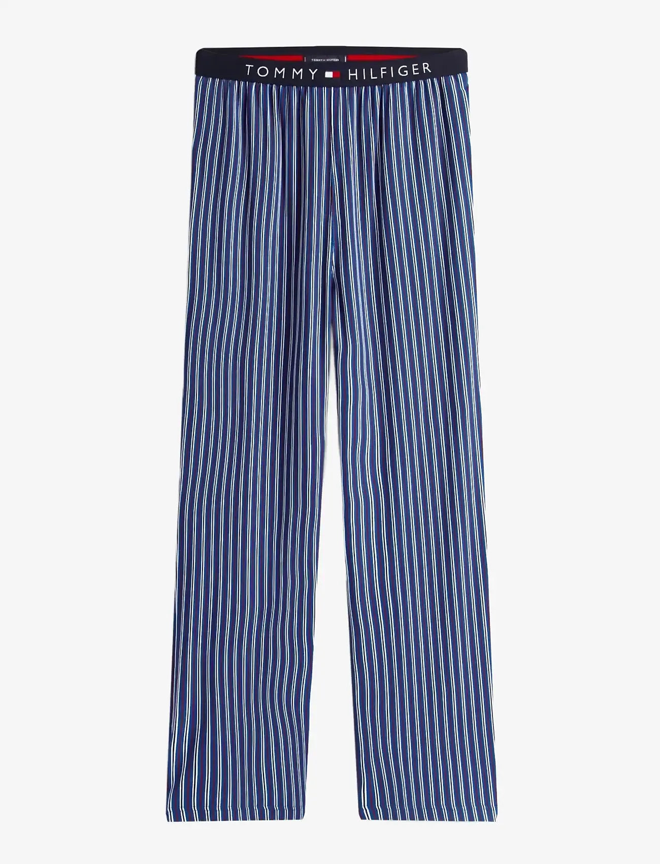 Tommy Hilfiger - LS JERSEY PJ SET PRINT - pyjamasset - deep indigo blue dense stripe - 2