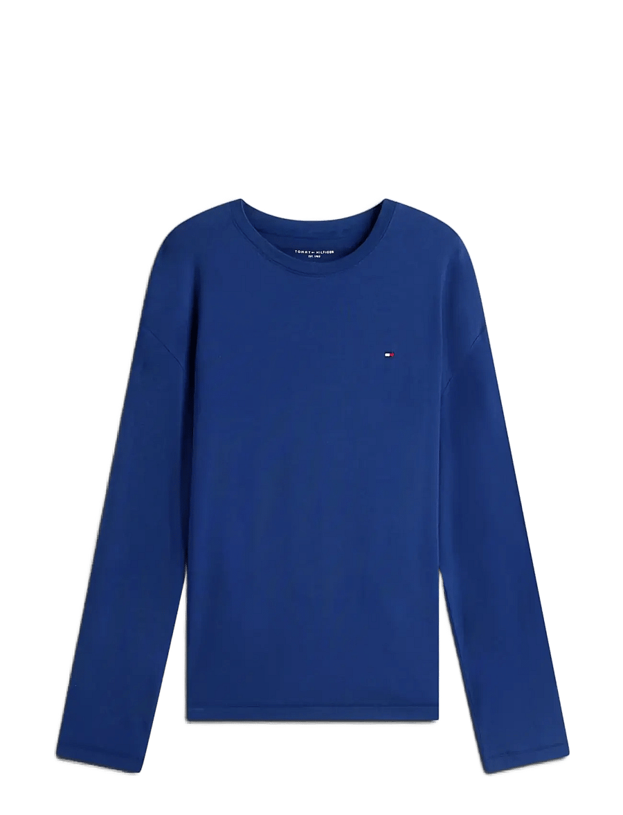 Tommy Hilfiger - LS JERSEY PJ SET PRINT - nattøj sæt - preppy navy rwb stripe - 2