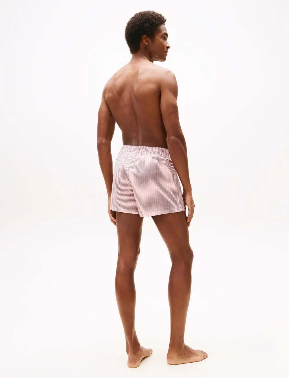 Tommy Hilfiger - 3P WOVEN BOXER PRINT - unterhosen im multipack - prp nvy/flg nob blu/mni stp - 4