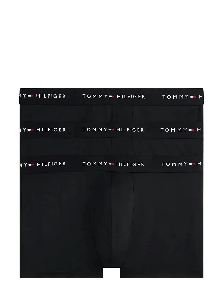 Tommy Hilfiger - 3P TRUNK DTM - unterhosen im multipack - black black black - 1