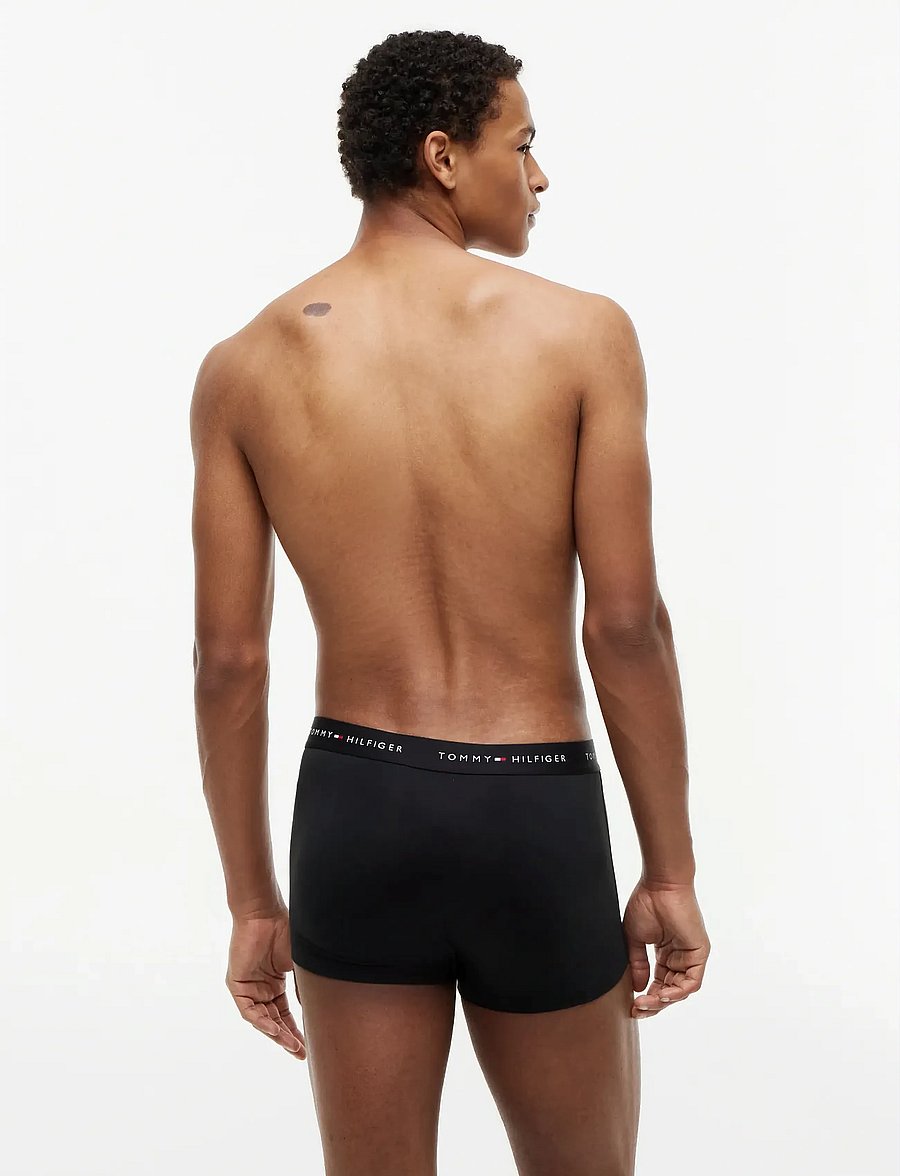 Tommy Hilfiger - 3P TRUNK DTM - unterhosen im multipack - black black black - 4