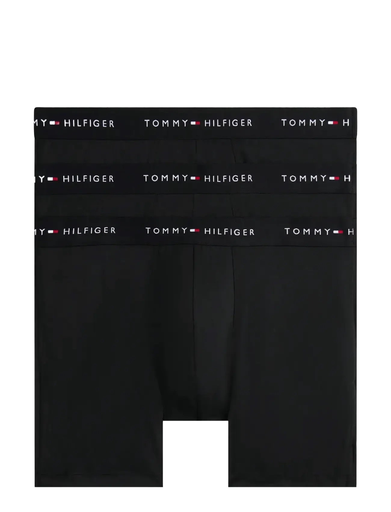 Tommy Hilfiger 3P BOXER BRIEF DTM - Underwear - BLACK BLACK BLACK / black