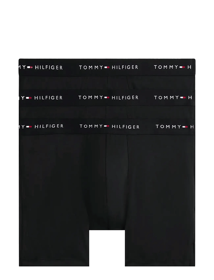 Tommy Hilfiger - 3P BOXER BRIEF DTM - unterhosen im multipack - black black black - 1