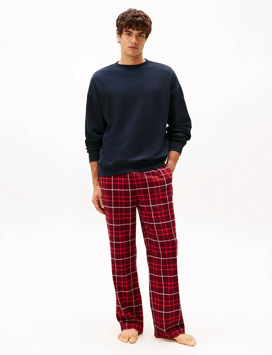 Tommy Hilfiger - TRACK TOP - pyjama tops - desert sky - 2
