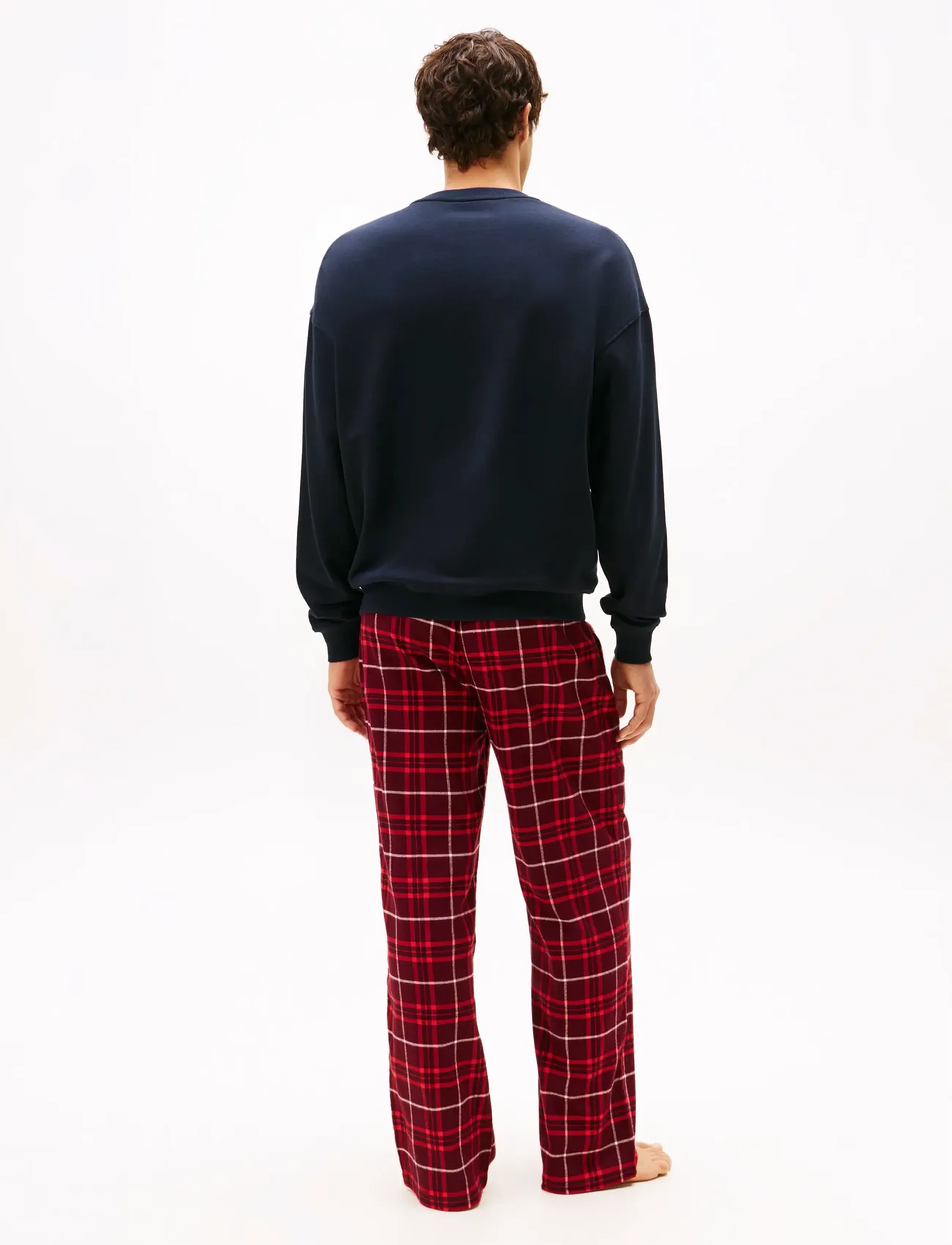 Tommy Hilfiger - TRACK TOP - pyjamashirts - desert sky - 3