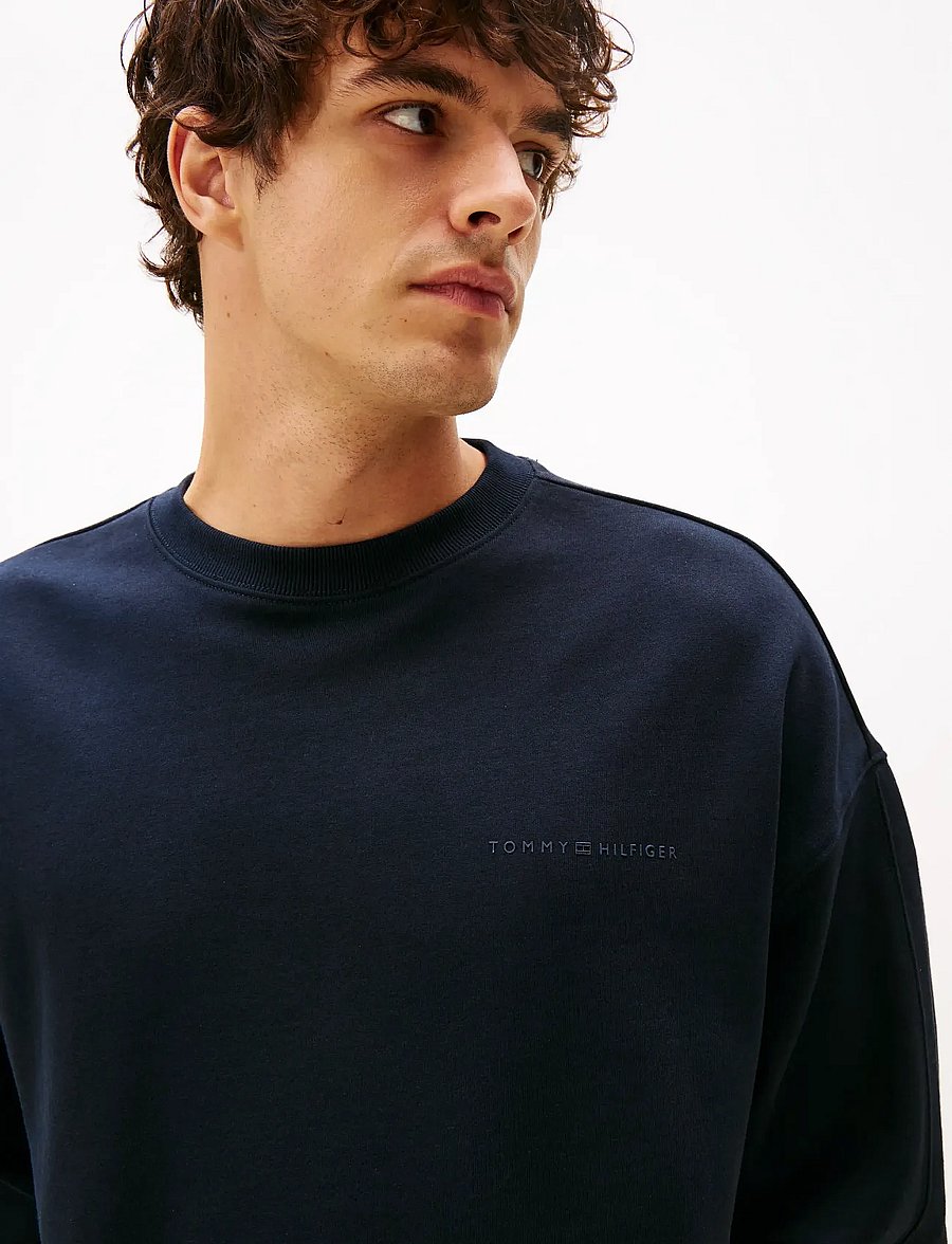 Tommy Hilfiger - TRACK TOP - pyjama tops - desert sky - 4
