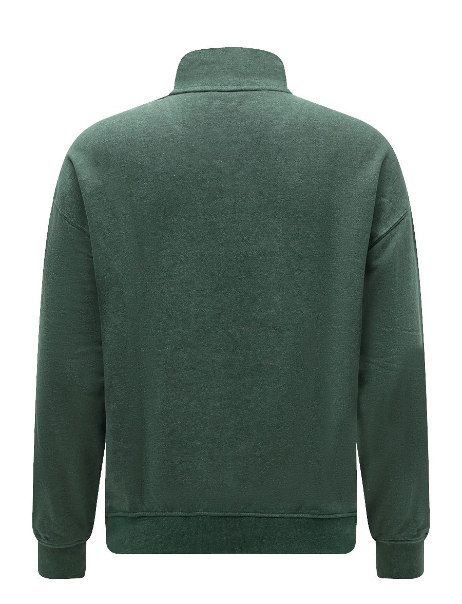 Tommy Hilfiger - HALF ZIP - sweatshirts - ornamental green heather - 2