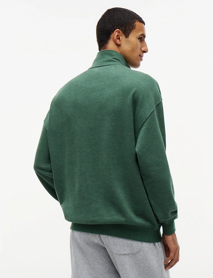 Tommy Hilfiger - HALF ZIP - sweatshirts - ornamental green heather - 3