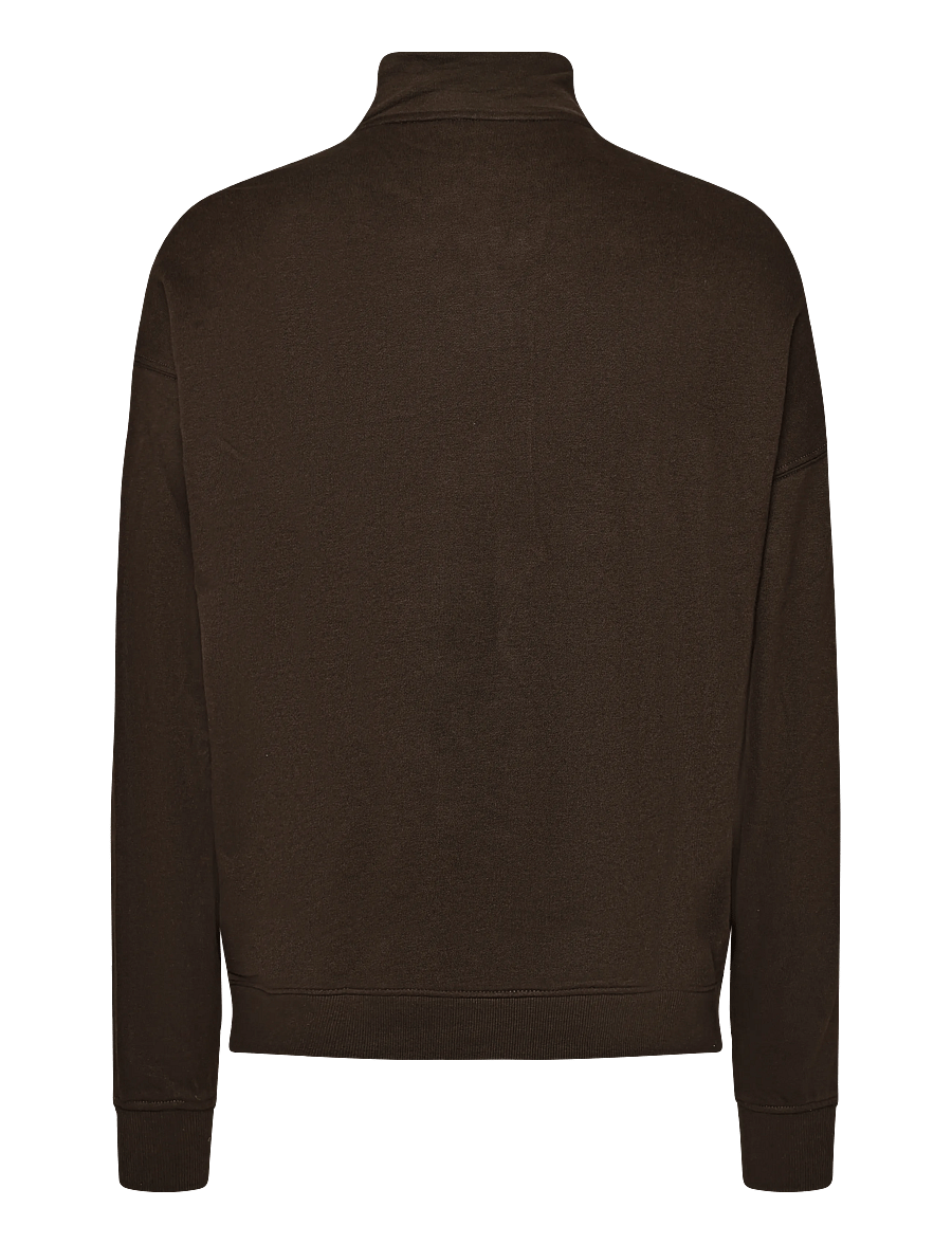 Tommy Hilfiger - HALF ZIP - sweatshirts - dark coffee - 2