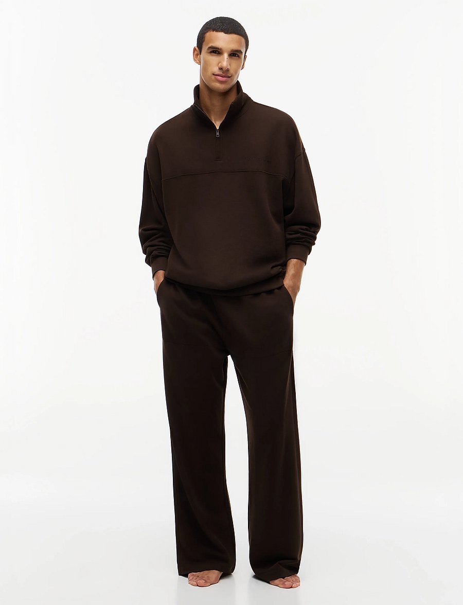 Tommy Hilfiger - HALF ZIP - sweatshirts - dark coffee - 5