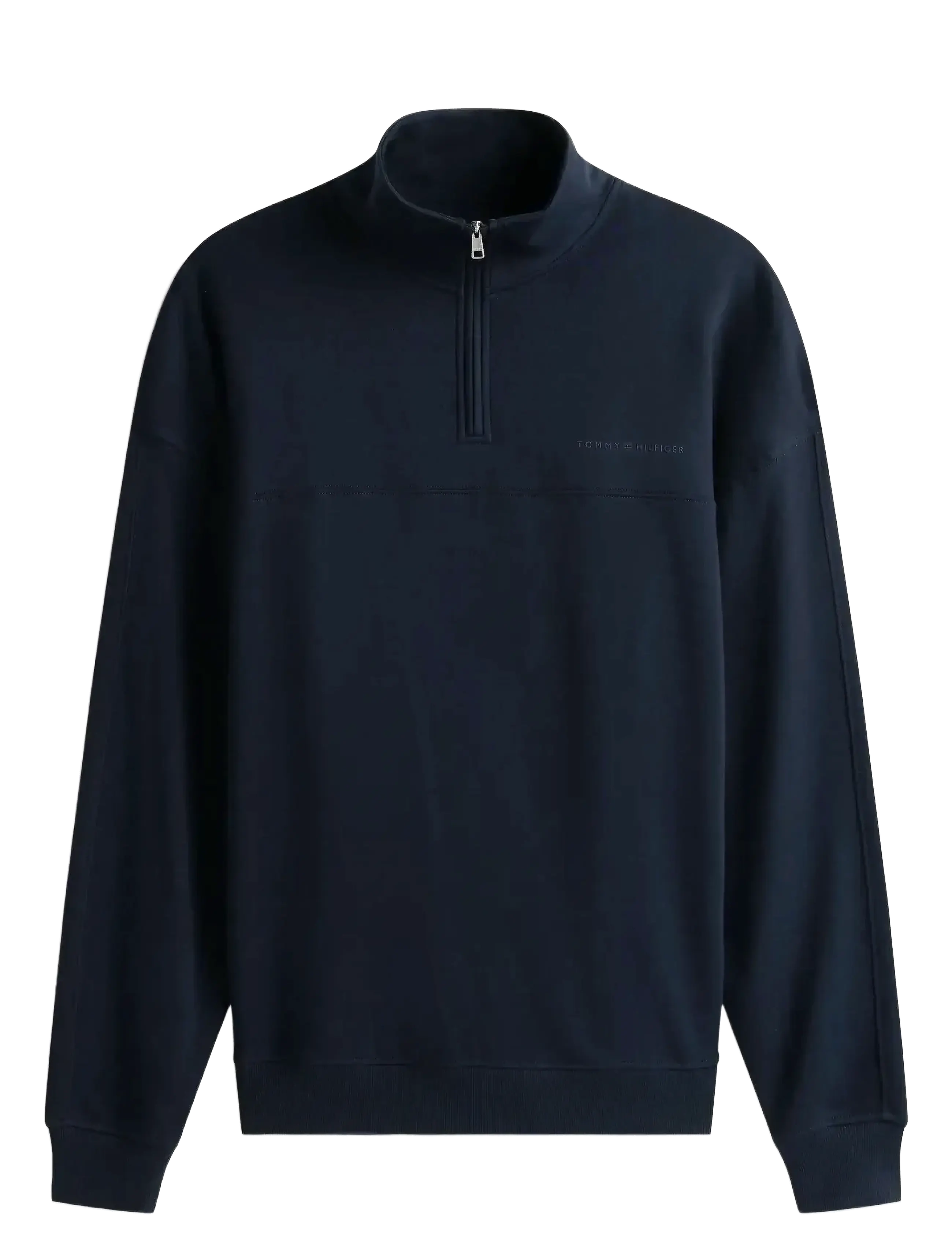 TOMMY HILFIGER Half Zip Navy - L - Herren